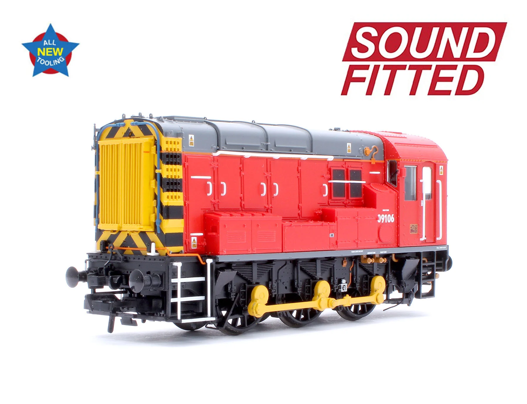 35-930SF Class 09 09106 DB Red (Unbranded) Diesel Locomotive - DCC Sound