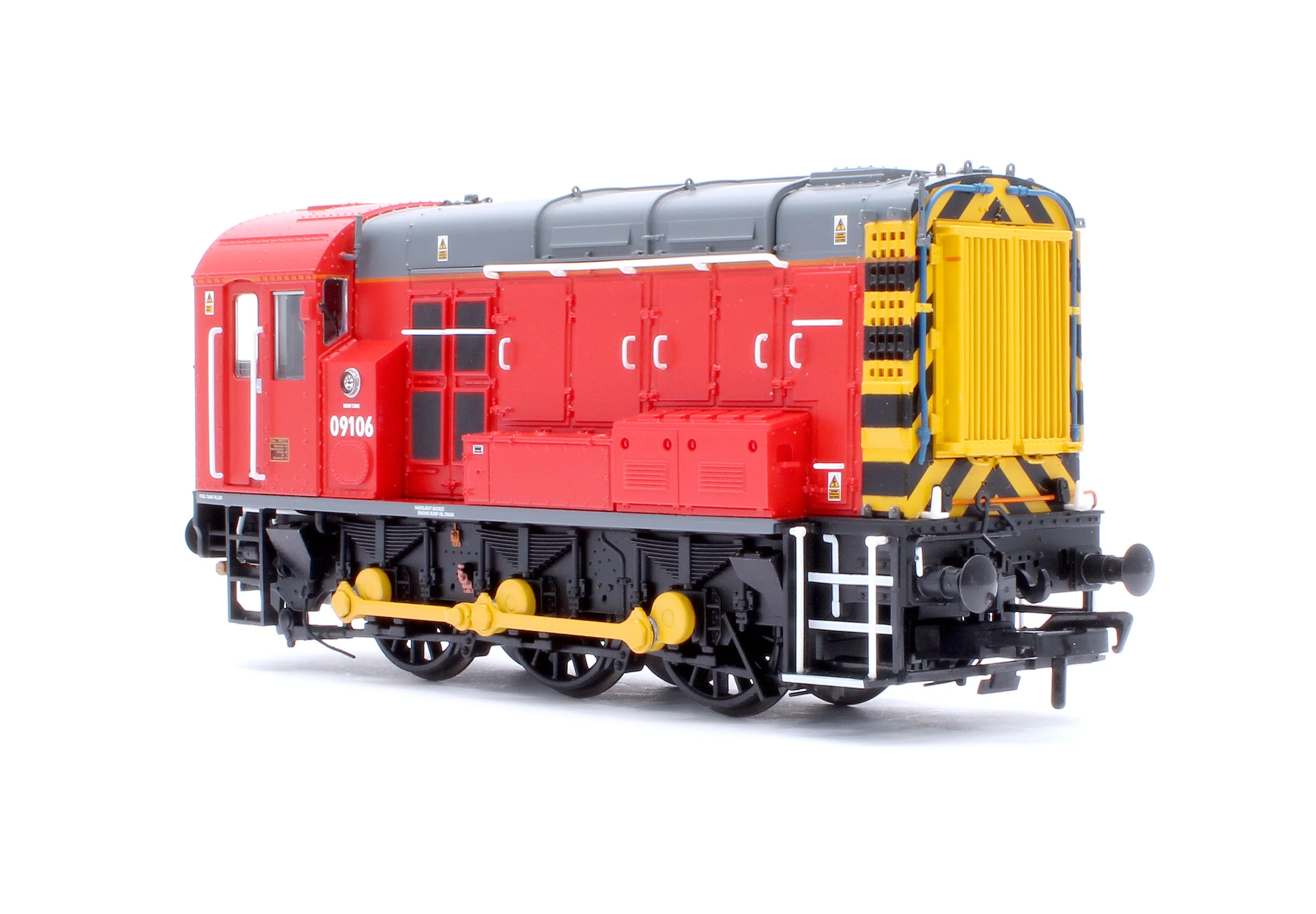 35-930SF Class 09 09106 DB Red (Unbranded) Diesel Locomotive - DCC Sound - Image 4