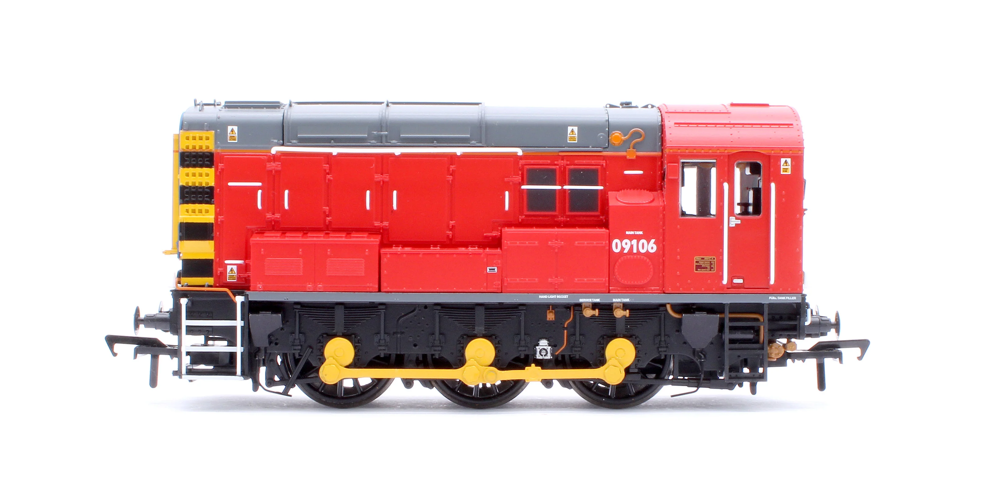 35-930SF Class 09 09106 DB Red (Unbranded) Diesel Locomotive - DCC Sound - Image 5