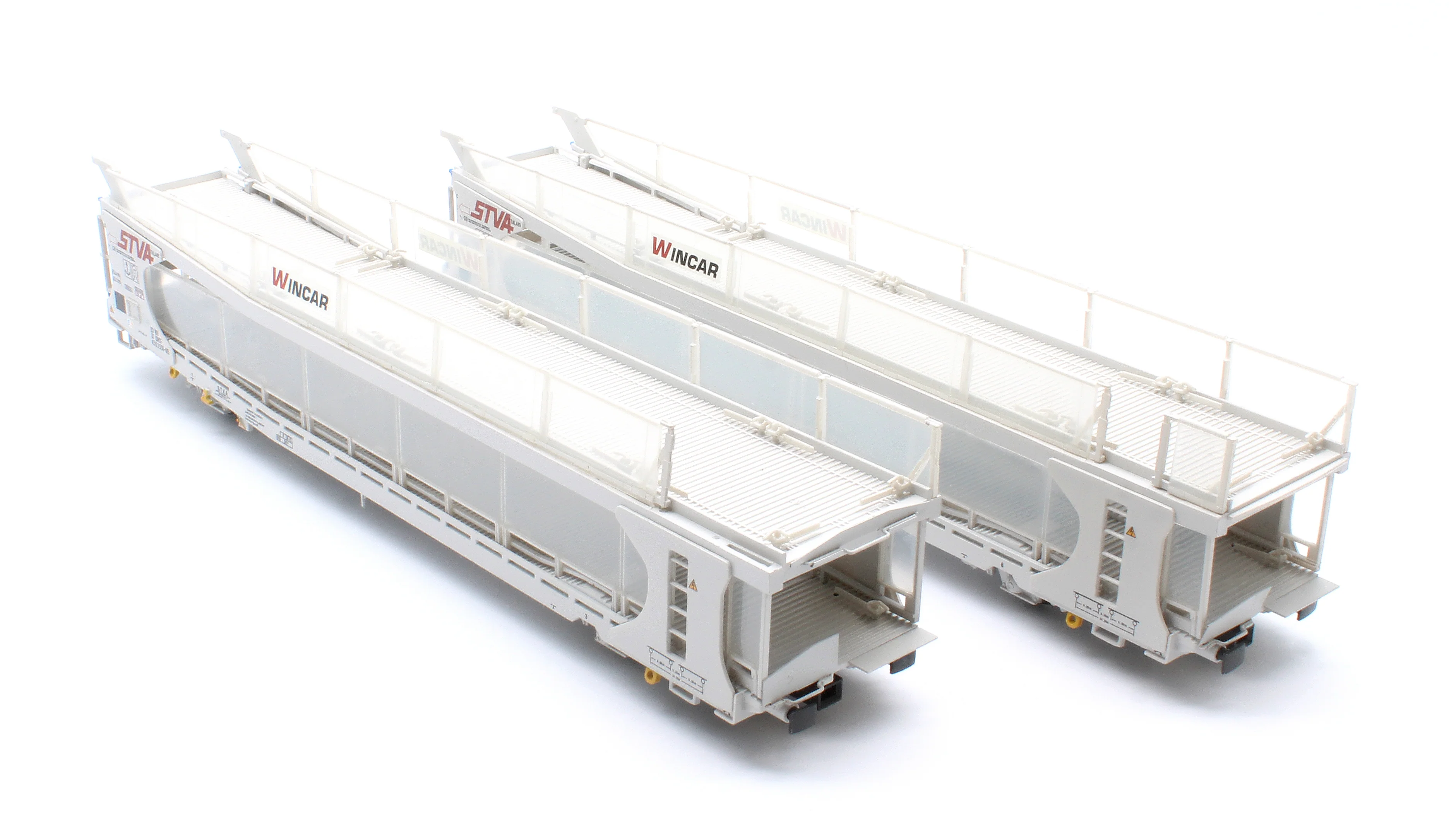 IPA Twin Double Deck Car Transporter STVA Grey - Image 4