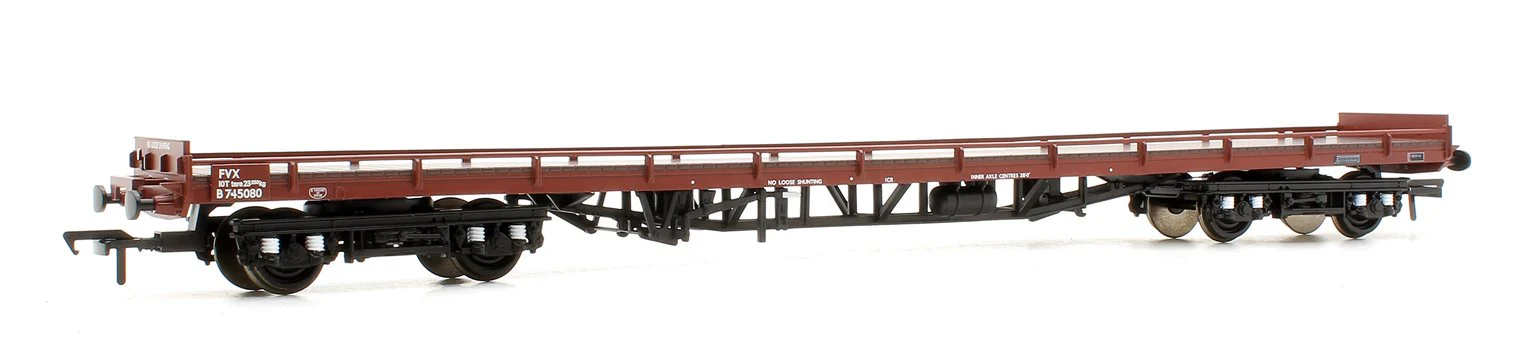 BR Mk1 FVX Carflat Wagon BR Bauxite 745080