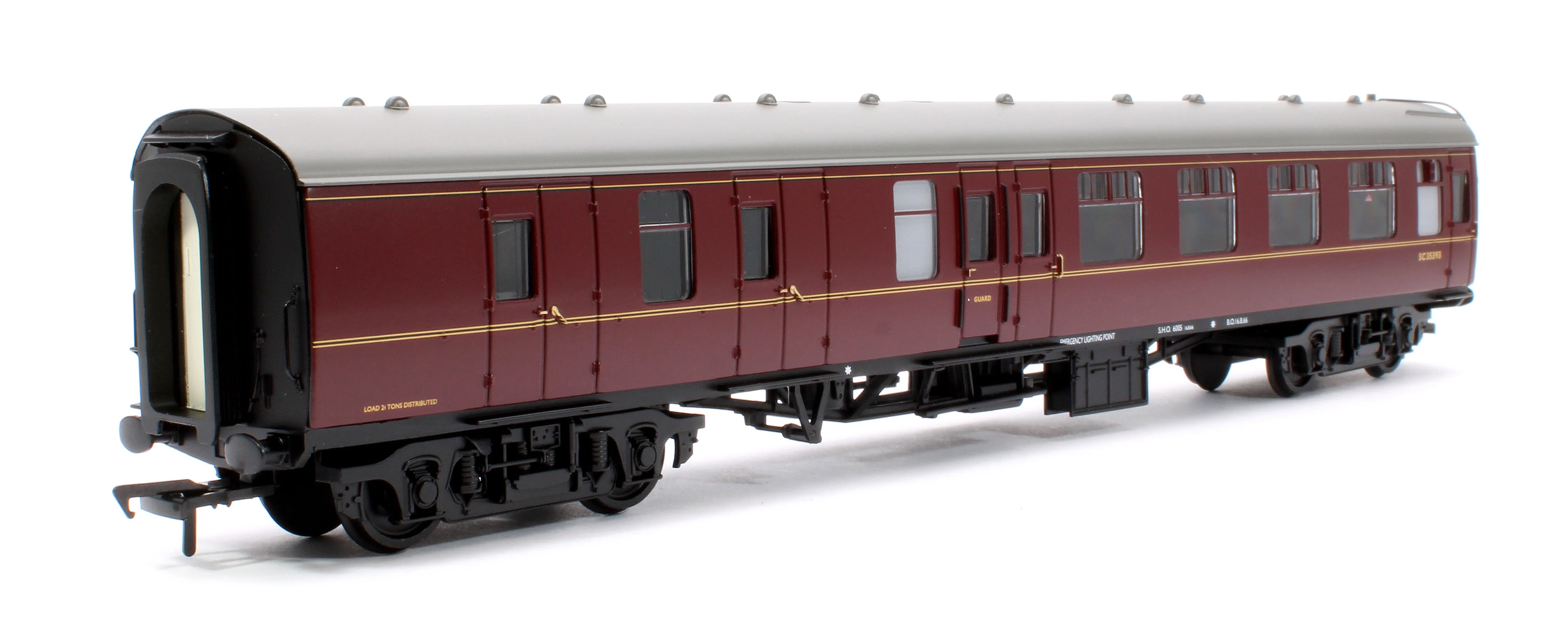 39-084 BR Mk1 BSK Brake Second Corridor BR Maroon No.SC35393 - Image 3