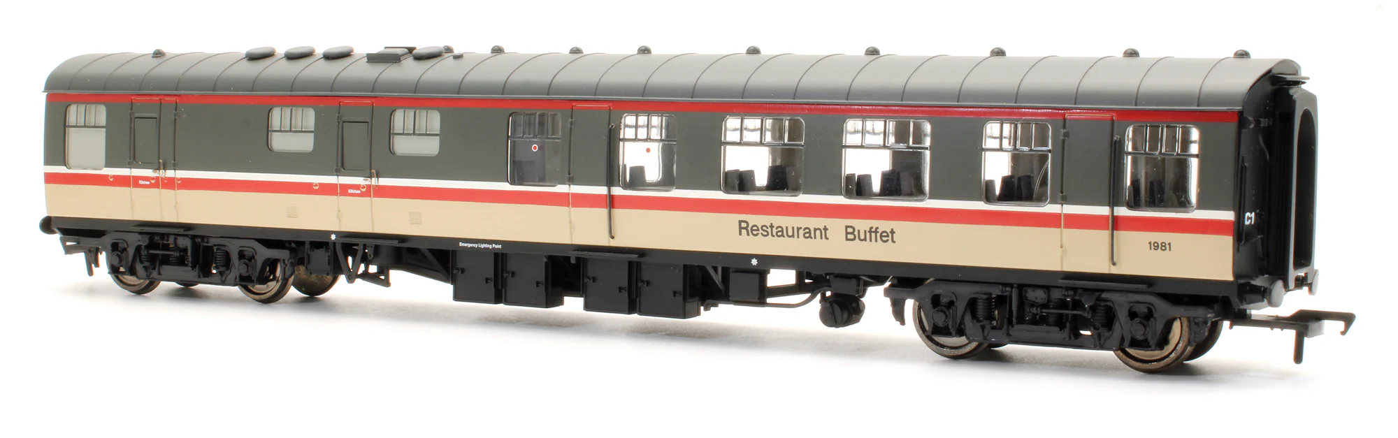 Pre-Owned 39-104 BR MK1 Restaurant Buffet Car RBR Intercity Coach - Image 2