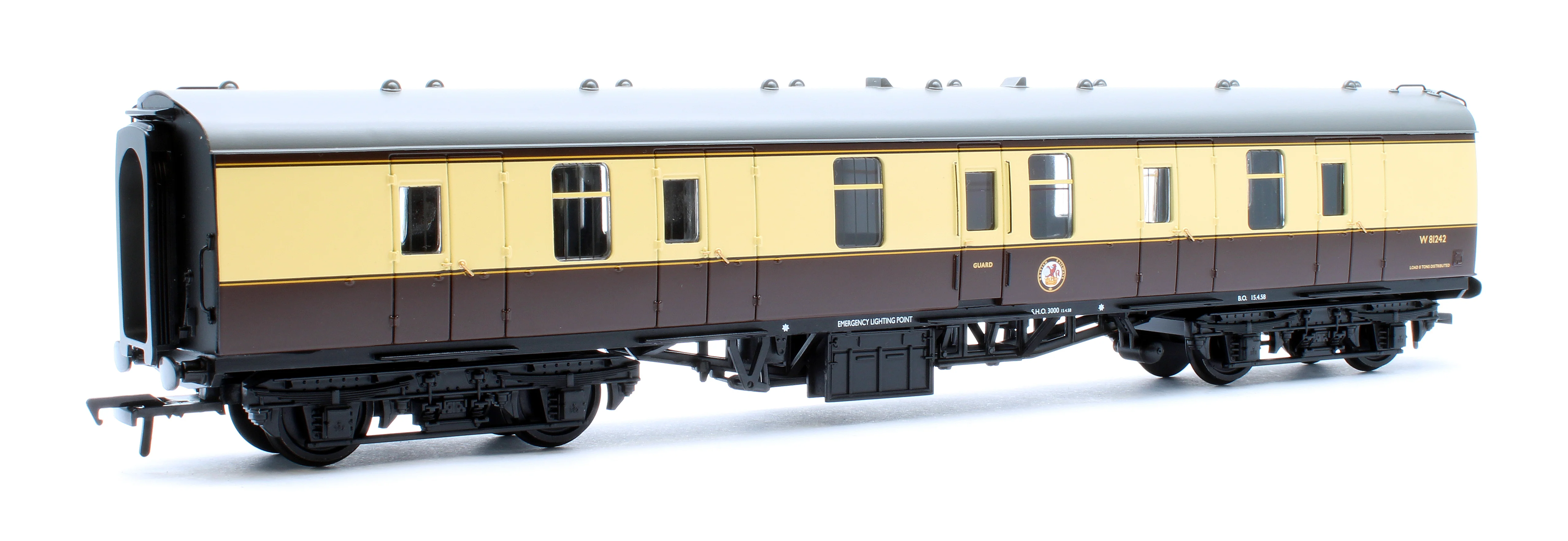 39-179C BR Mk1 BG Brake Gangwayed BR (WR) Chocolate & Cream W81242