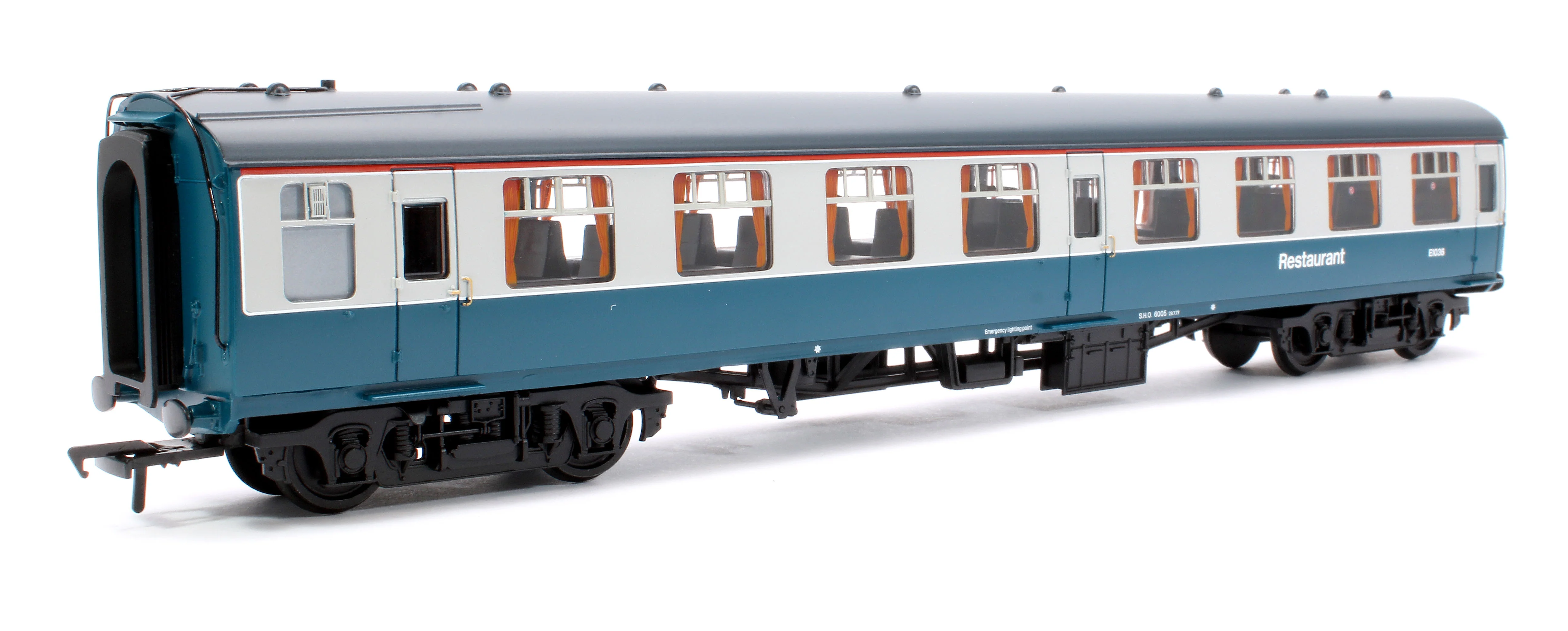 39-255 BR Mk1 RUO Restaurant Unclassified Open BR Blue & Grey E1036 - Image 3