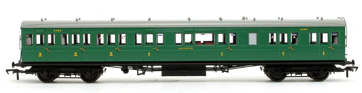 39-613 SE&CR 60ft Birdcage Composite Lavatory SR Malachite Green 5484 - Image 3