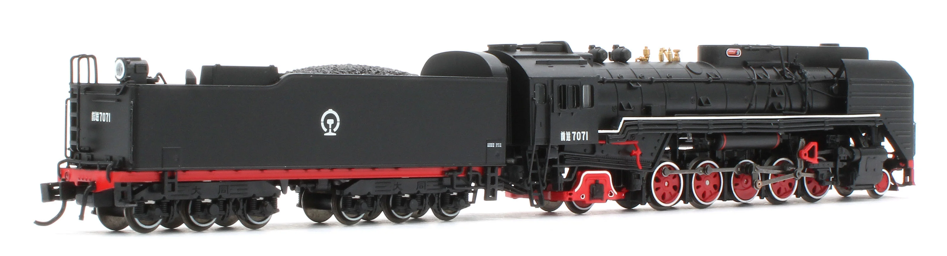 China Railways QJ #7071 2-10-2 Steam Locomotive - Image 4