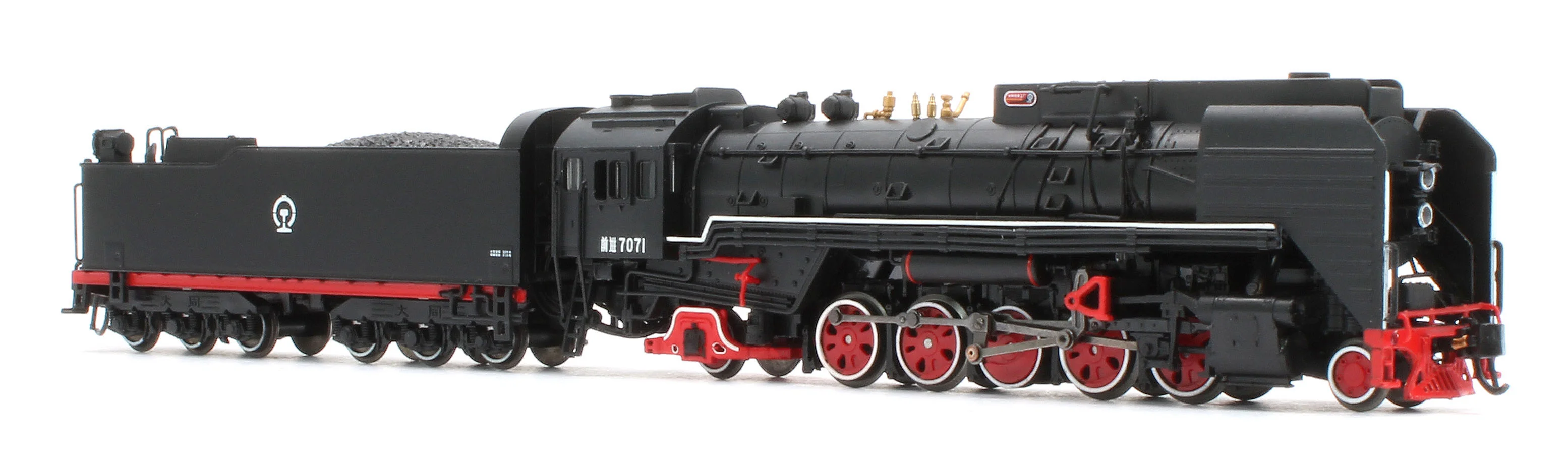 China Railways QJ #7071 2-10-2 Steam Locomotive - Image 6