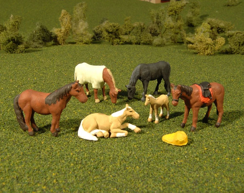 33169 Horses (6/Pack)