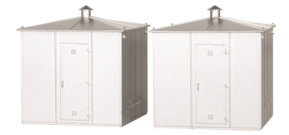 Trackside Equipment Buildings (2/Card)