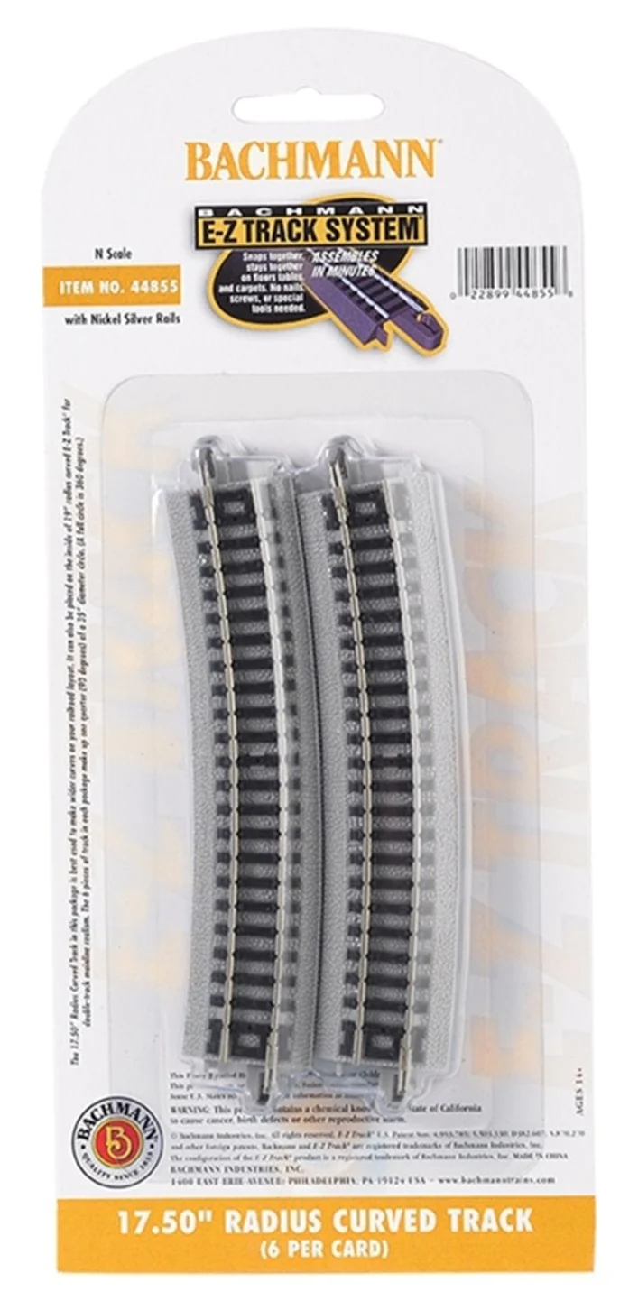 44855 17.5 Radius Curved Track 6 card