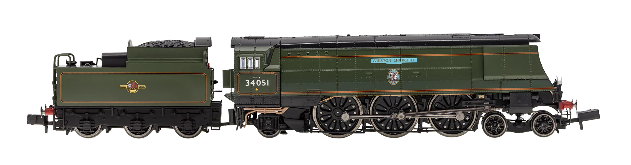 2S-034-007 Battle of Britain ‘Winston Churchill’ 34051 BR Green Late Crest - Image 2