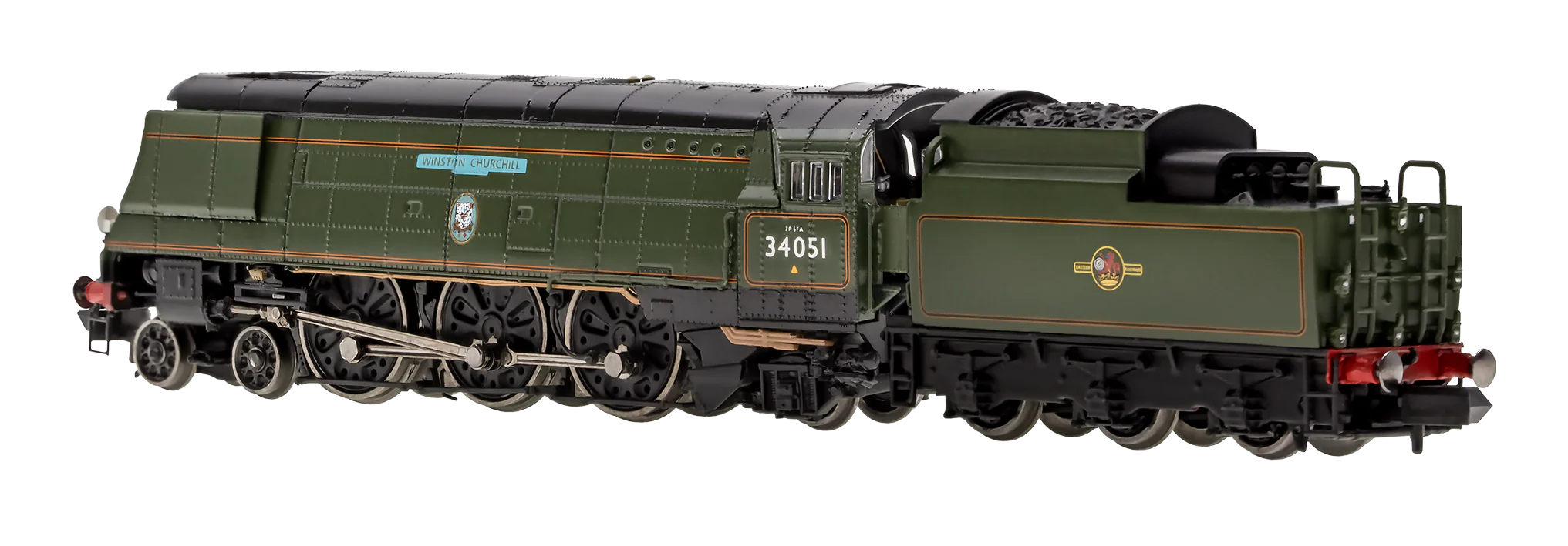 2S-034-007 Battle of Britain ‘Winston Churchill’ 34051 BR Green Late Crest - Image 3