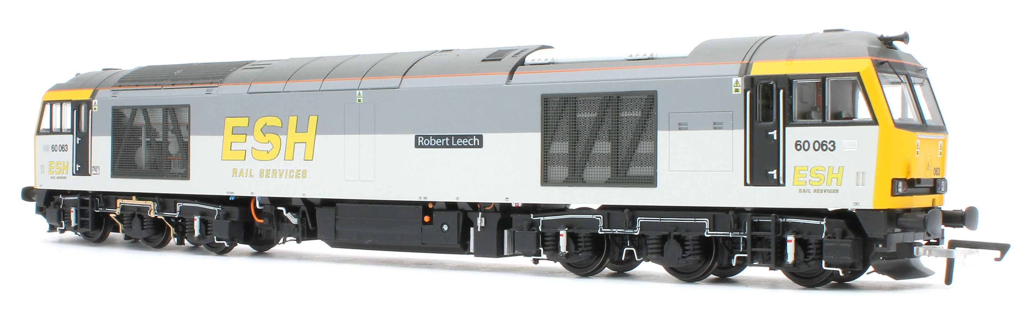 Bespoke Class 60 60063 'Robert Leech' ESH Rail Services Grey Diesel Locomotive - Expert Rails Bespoke Re-livery - Image 6