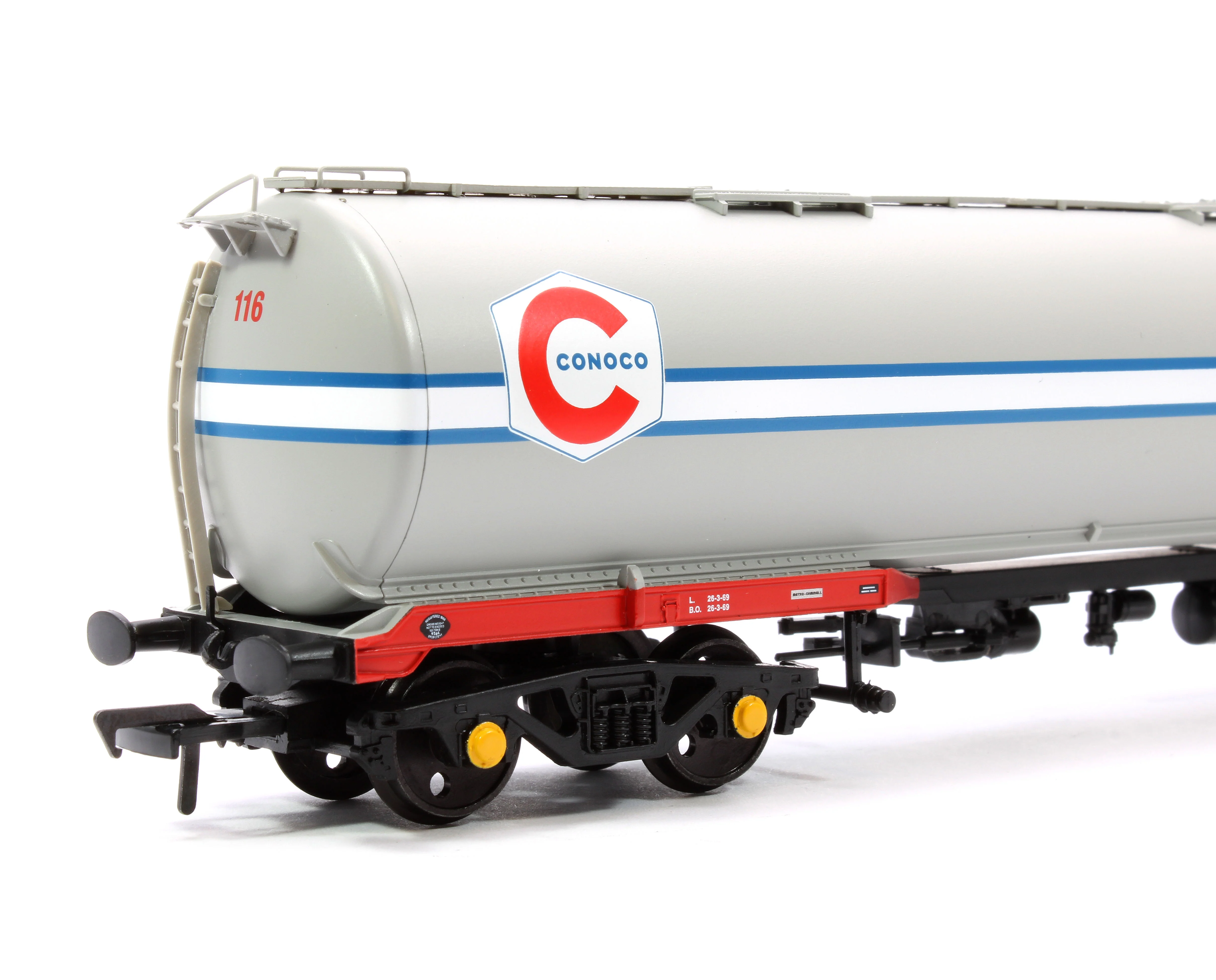 38-109 BR 102T TEA Bogie Tank Wagon 'Jet-Conoco' Light Grey No.116 - Image 4