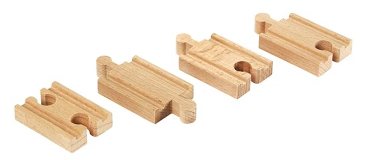 33333 BRIO WORLD - Mini Straight Tracks for Railway
