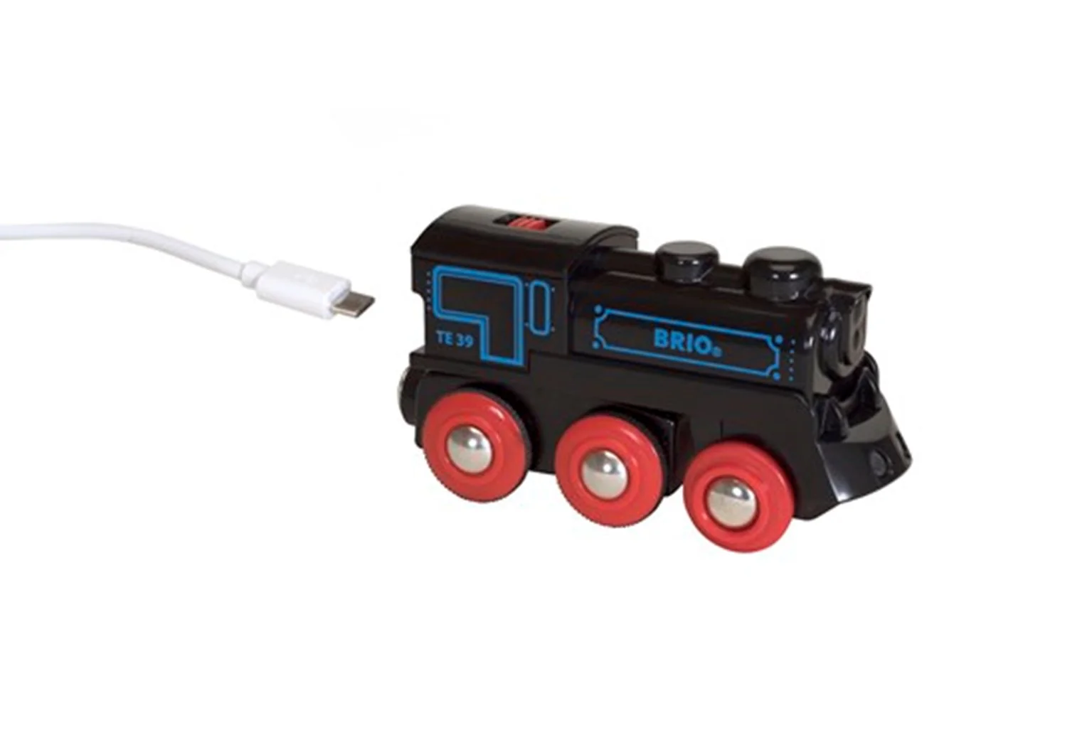 33599 BRIO WORLD - Rechargeable Engine with mini USB cable - Image 2
