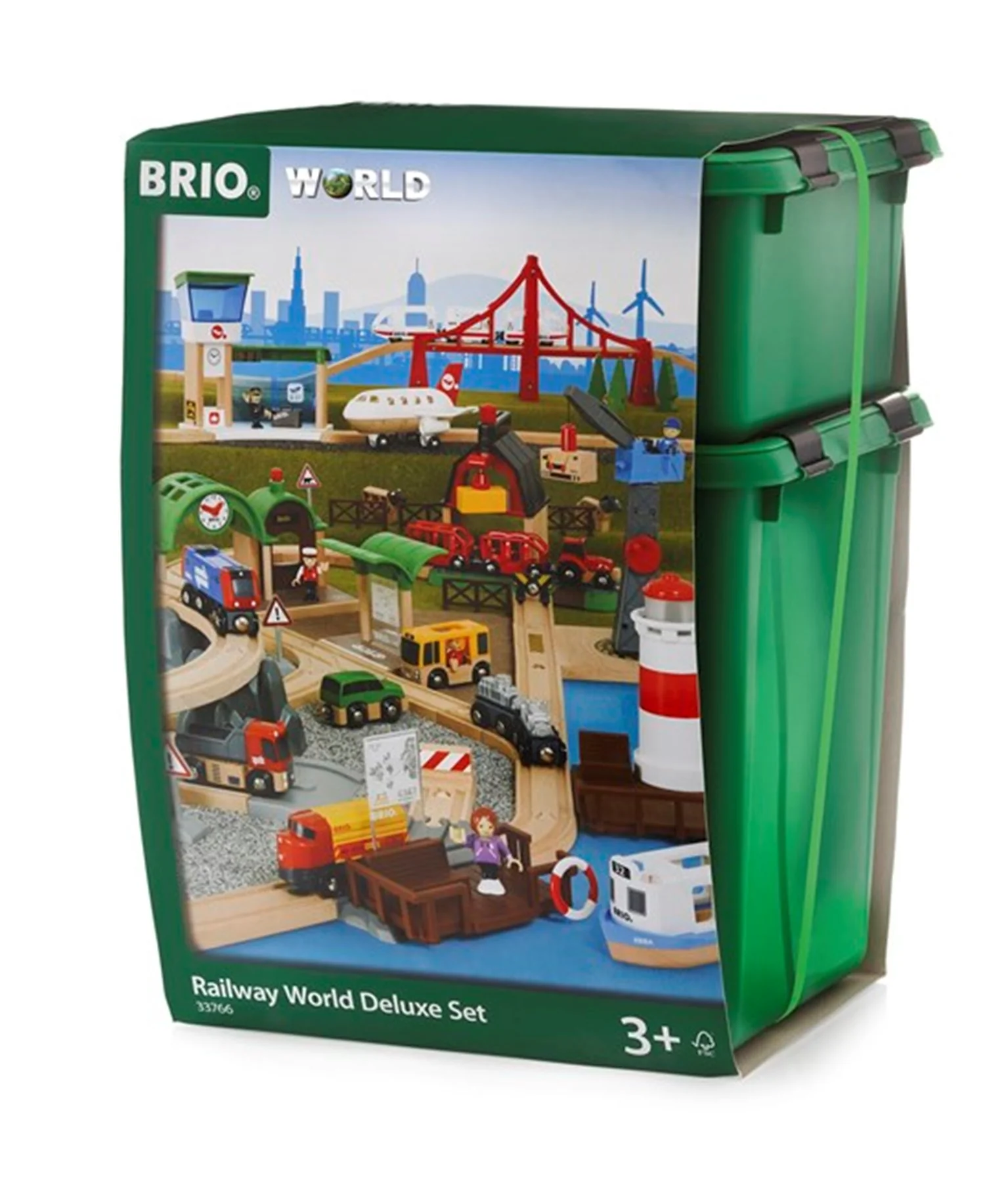 33766 BRIO WORLD - Railway World Deluxe Set - Image 3