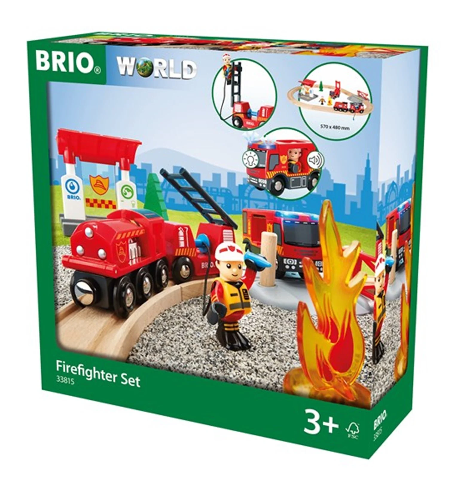 33815 BRIO WORLD - Rescue Fire Fighter Set - Image 3