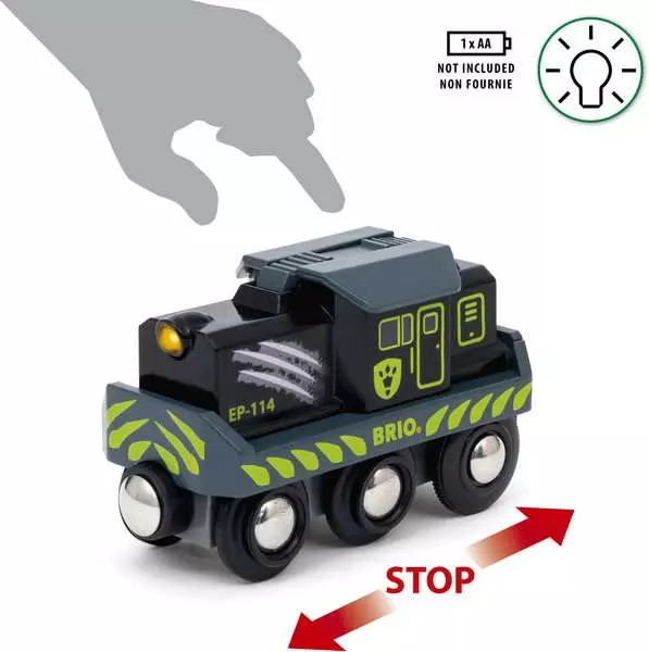 BRIO World Dinosaur Battery Train - Image 6