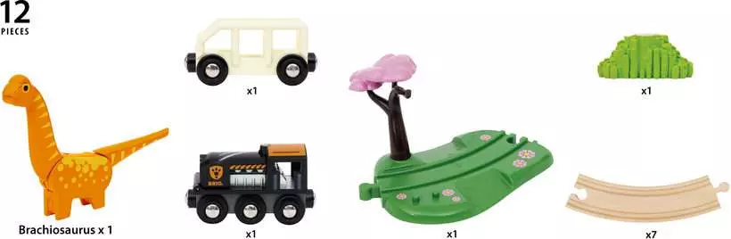 36098 BRIO World Railway Set Dinosaur Circle Set - Image 9