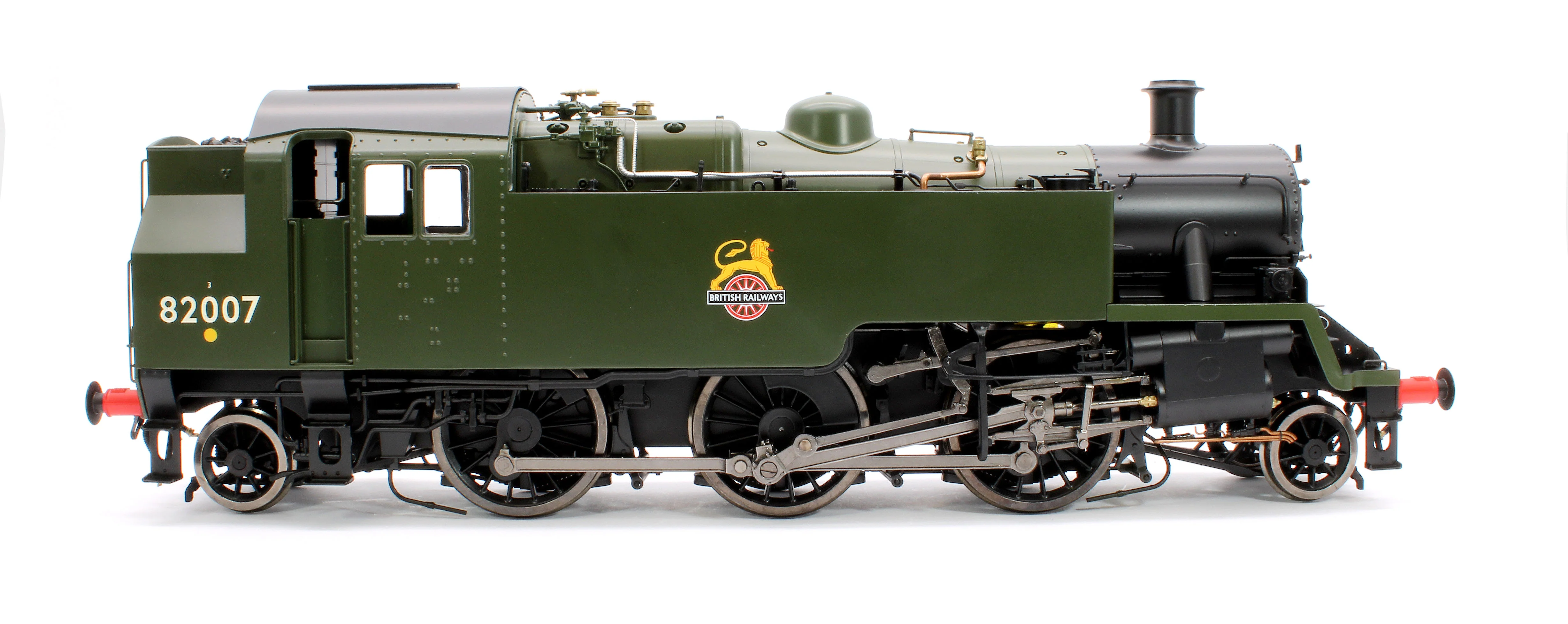 LHT-S-8205S British Railways Standard 3MT 2-6-2T Green Early Crest 82007 - Steam Tank Locomotive - DCC Sound - Image 4