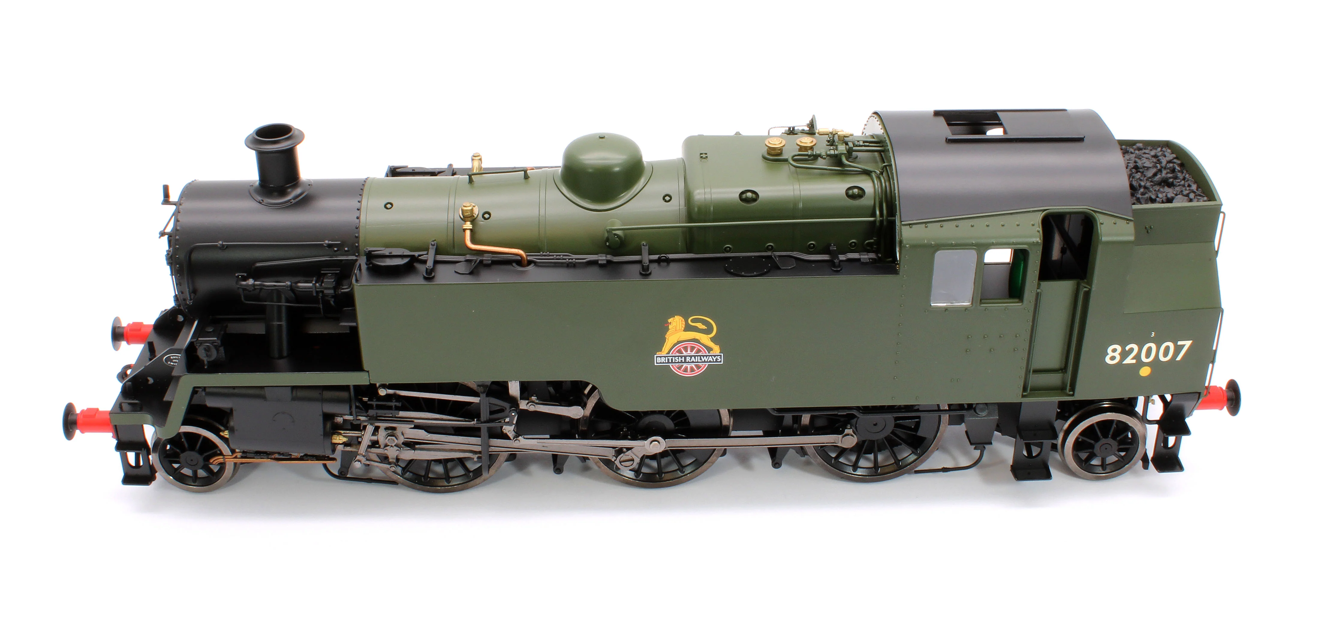 LHT-S-8205S British Railways Standard 3MT 2-6-2T Green Early Crest 82007 - Steam Tank Locomotive - DCC Sound - Image 9