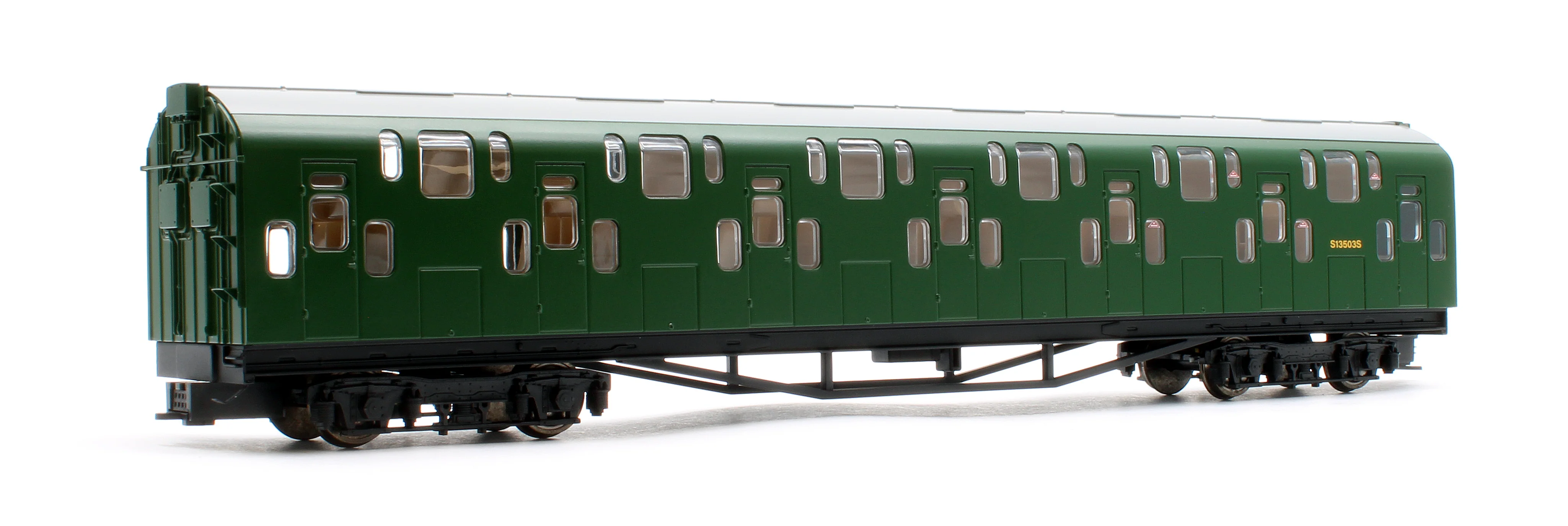 Bulleid Class 4DD Double Decker 4 Car EMU 4002/4902 BR Green with Full Yellow Ends - Image 6