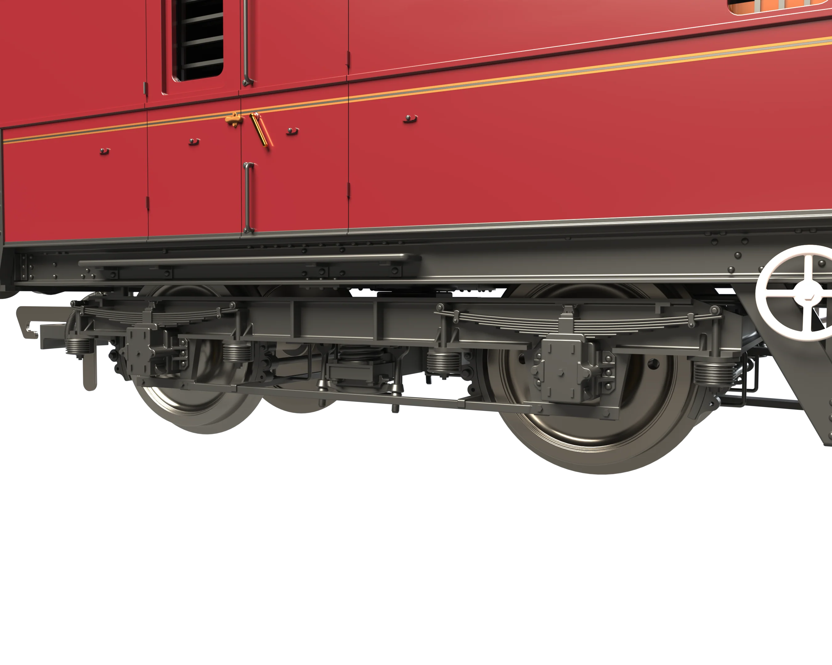 C2022 LMS 42ft GUV Parcels Van BR Lined Maroon M37898M - Image 8