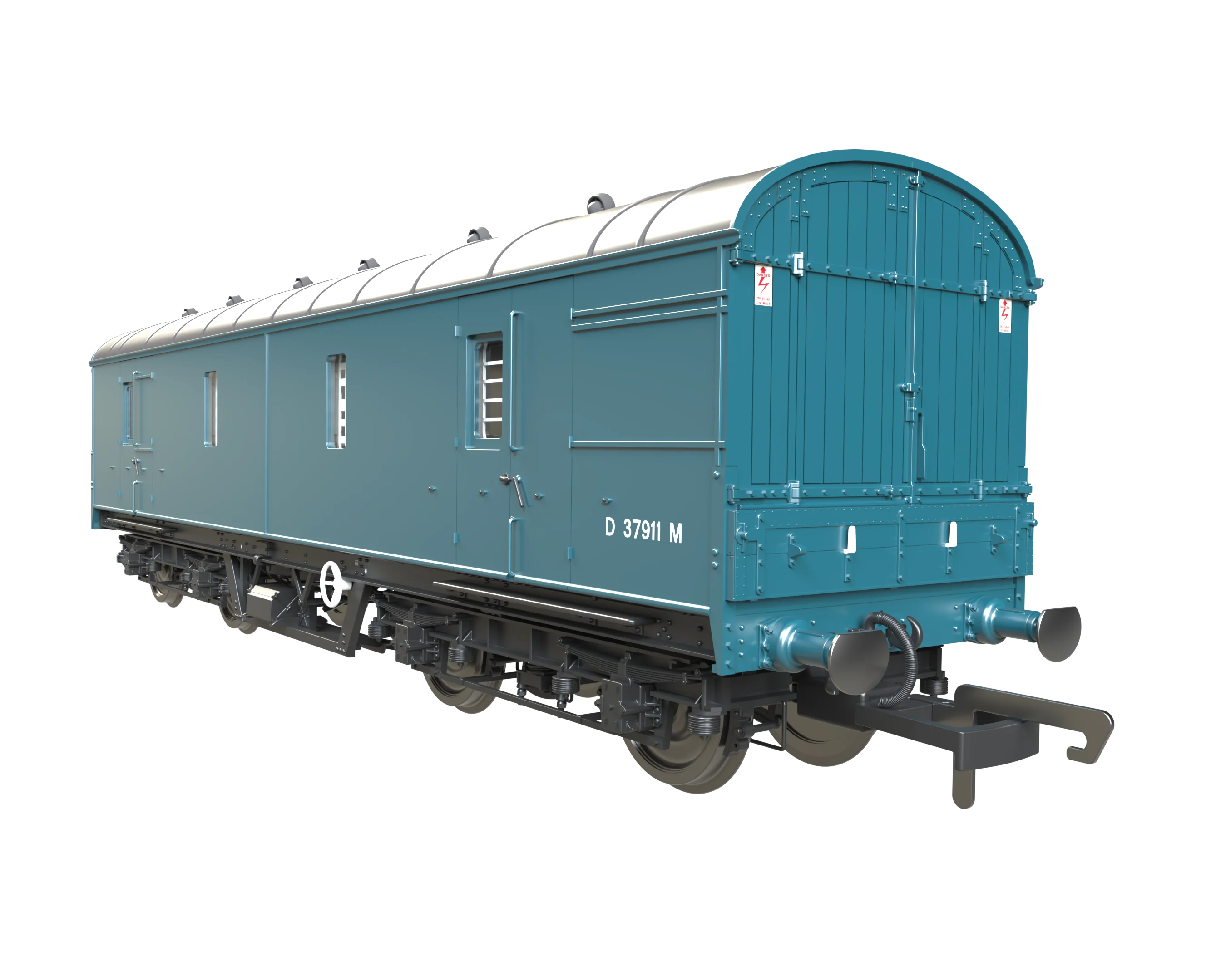 C2023 LMS 42ft GUV Parcels Van BR Blue 37911 - Image 6