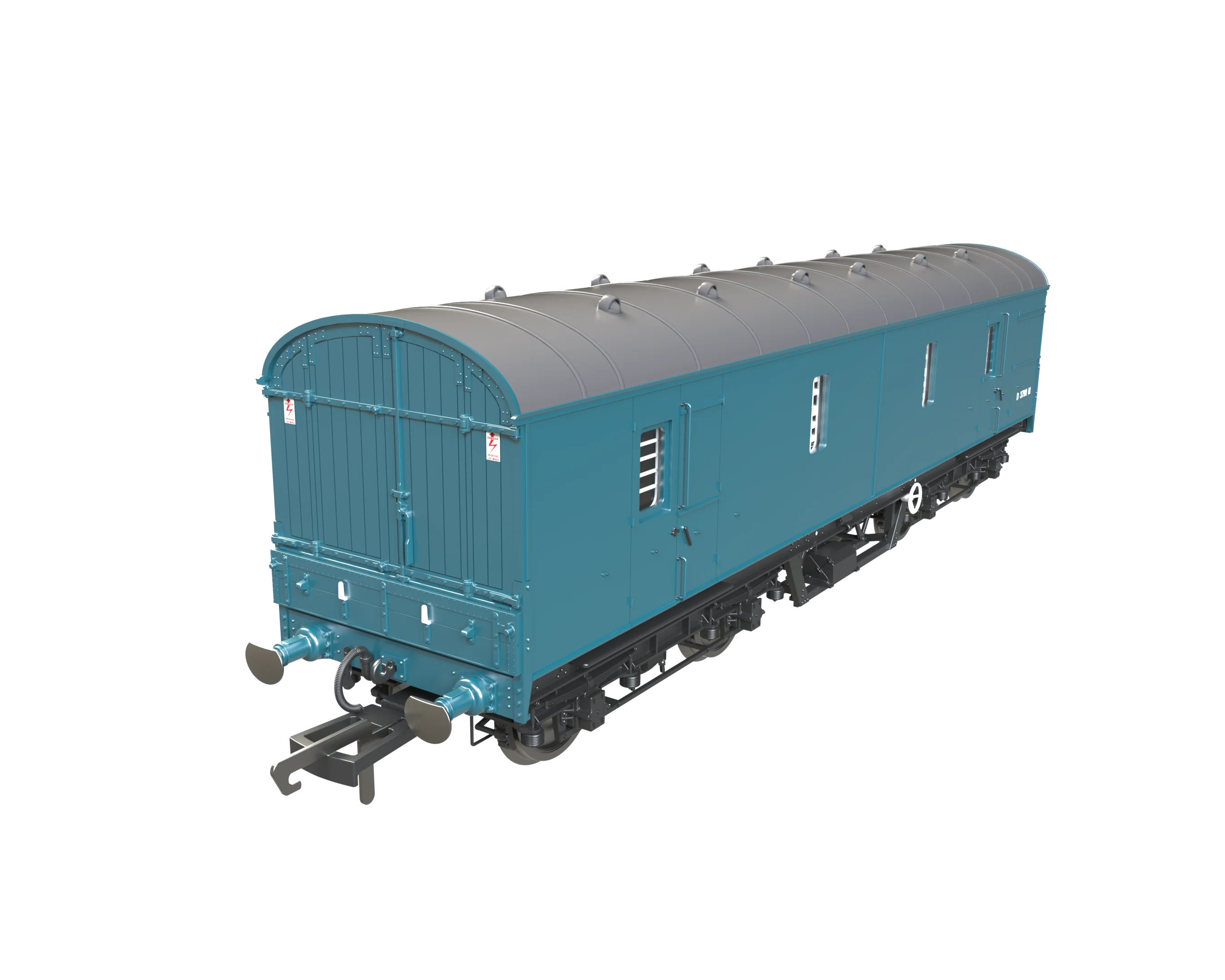 C2023 LMS 42ft GUV Parcels Van BR Blue 37911 - Image 8