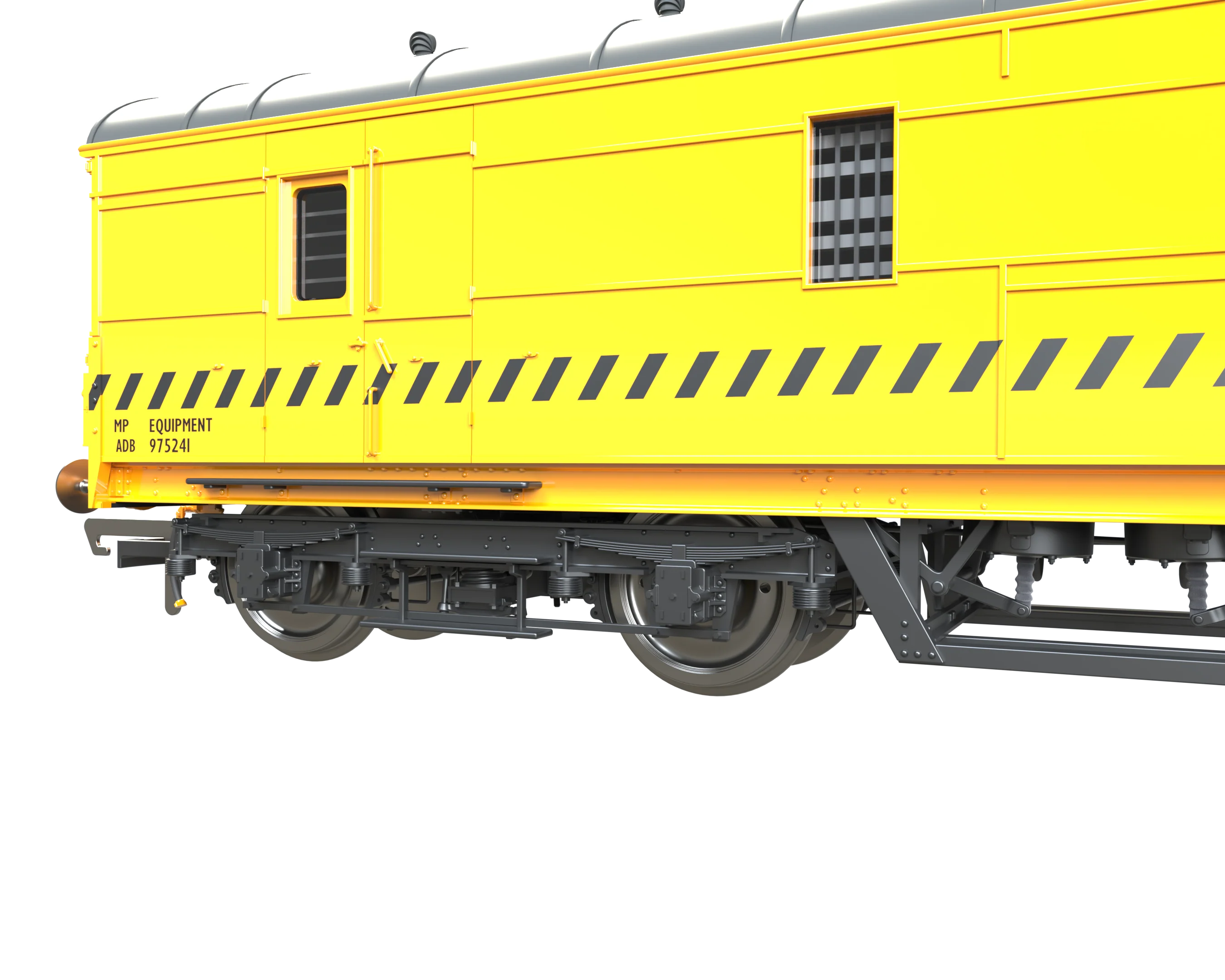C2025 LMS 42ft GUV Parcels Van BR Departmental Yellow ADB975241 - Image 5