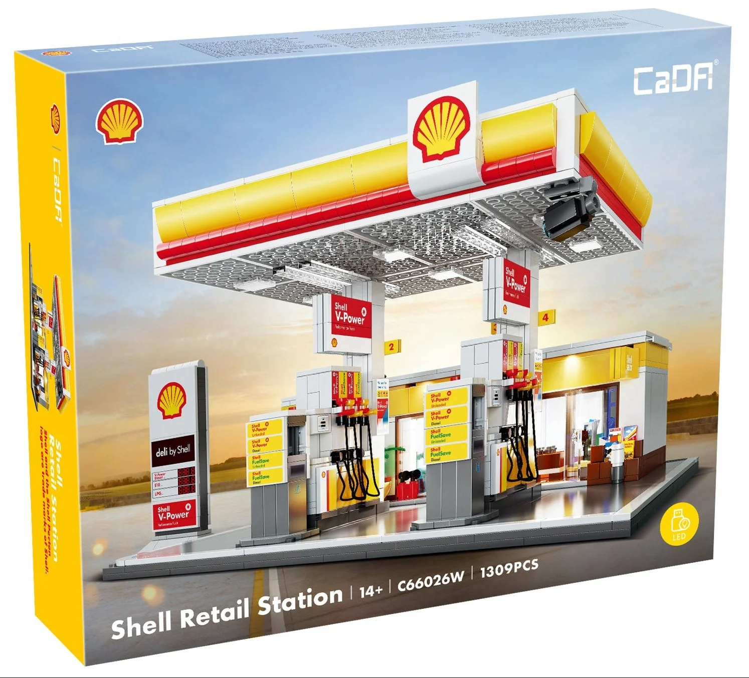 C66026W Shell Retail Station - 1309 pcs - Image 3