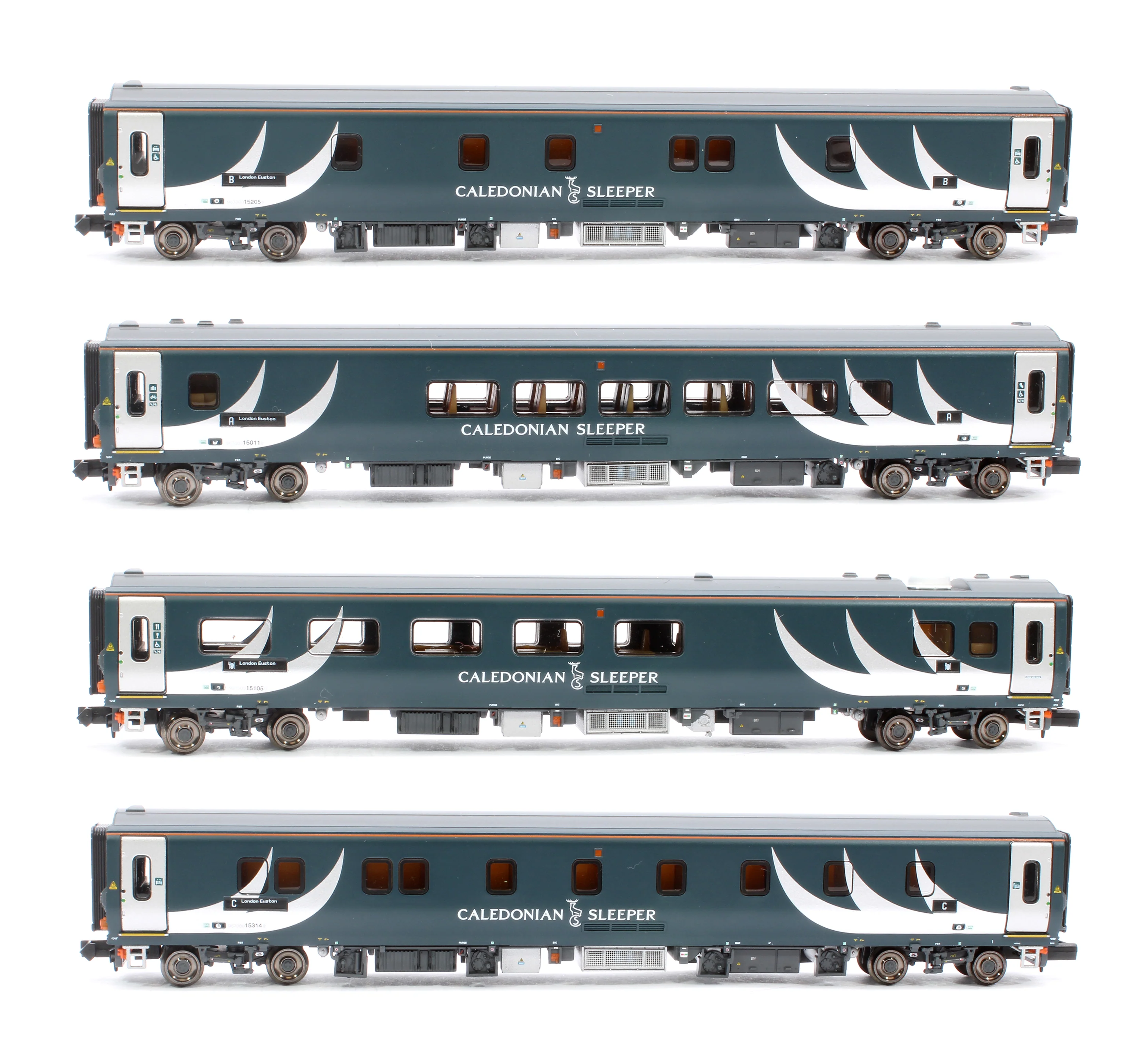 Caledonian Sleeper Mark 5 Lowlander pack 3: Edinburgh part 1 4-car pack