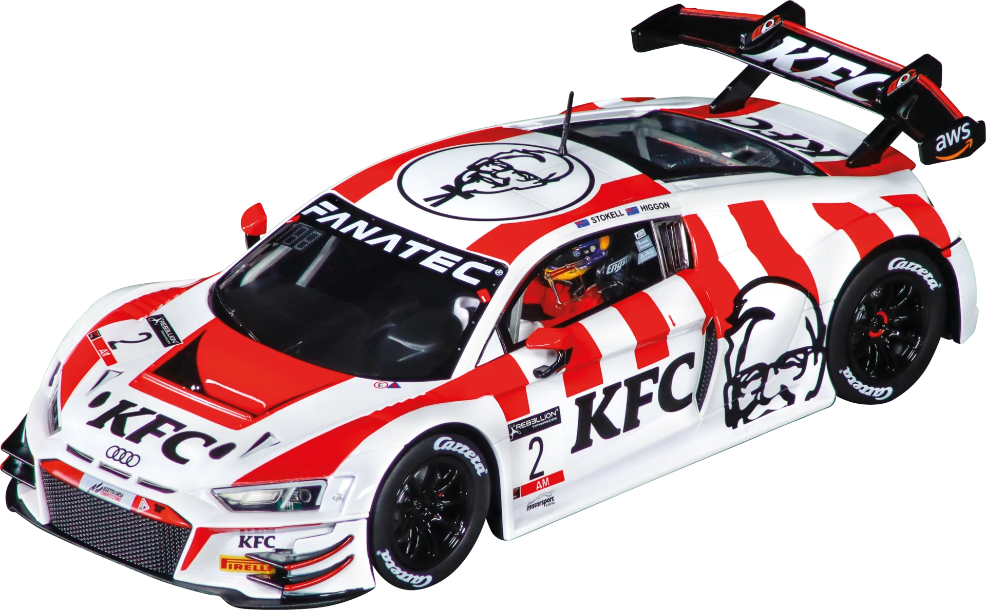20023991 Carrera Digital 124 Audi R8 LMS GT3 Evo II "KFC Racing, No.2" - Image 2