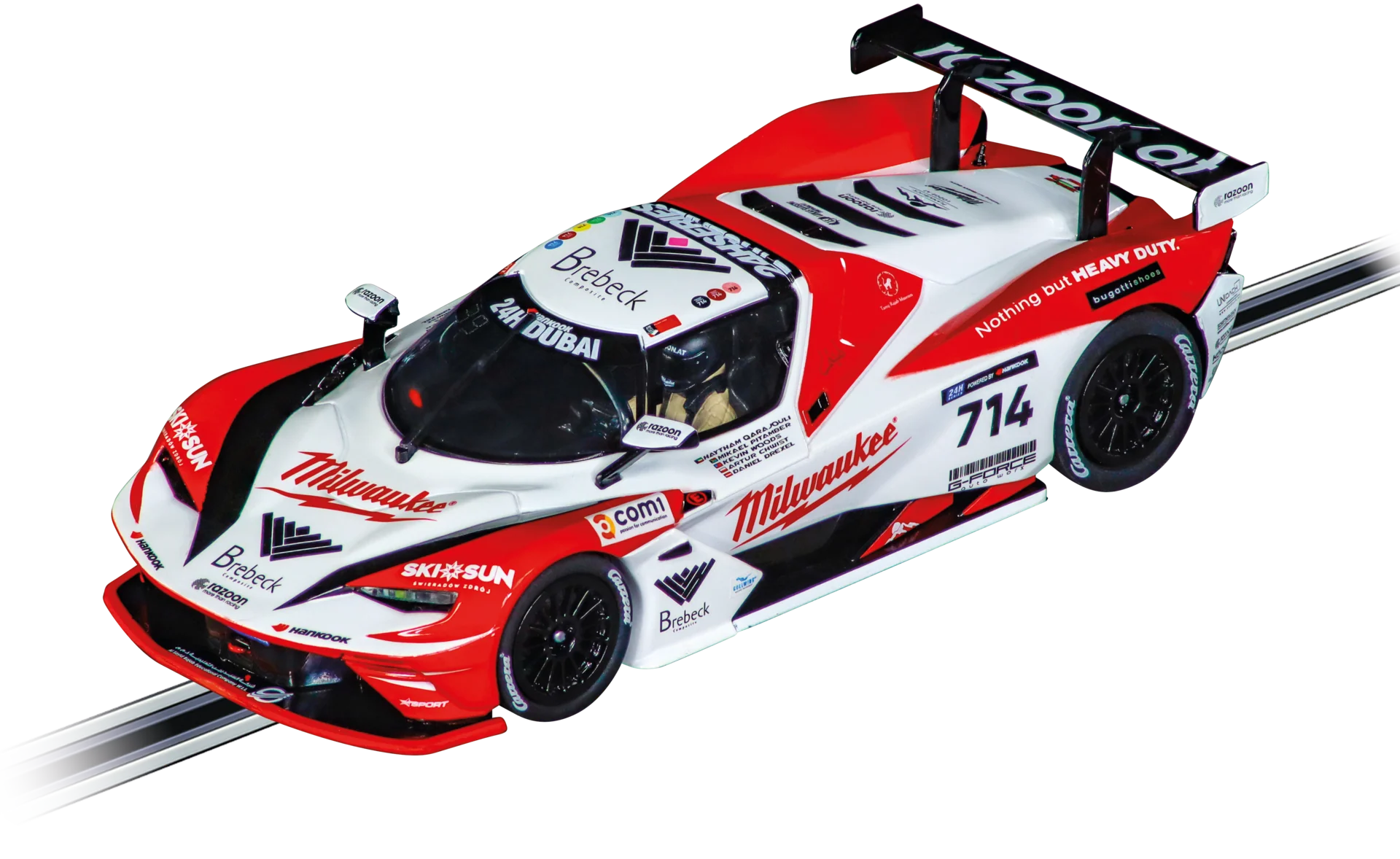 20027823 Carrera Evolution KTM X-Bow GTX "Razoon - more than Racing, No.714", Dubai 24h 2025