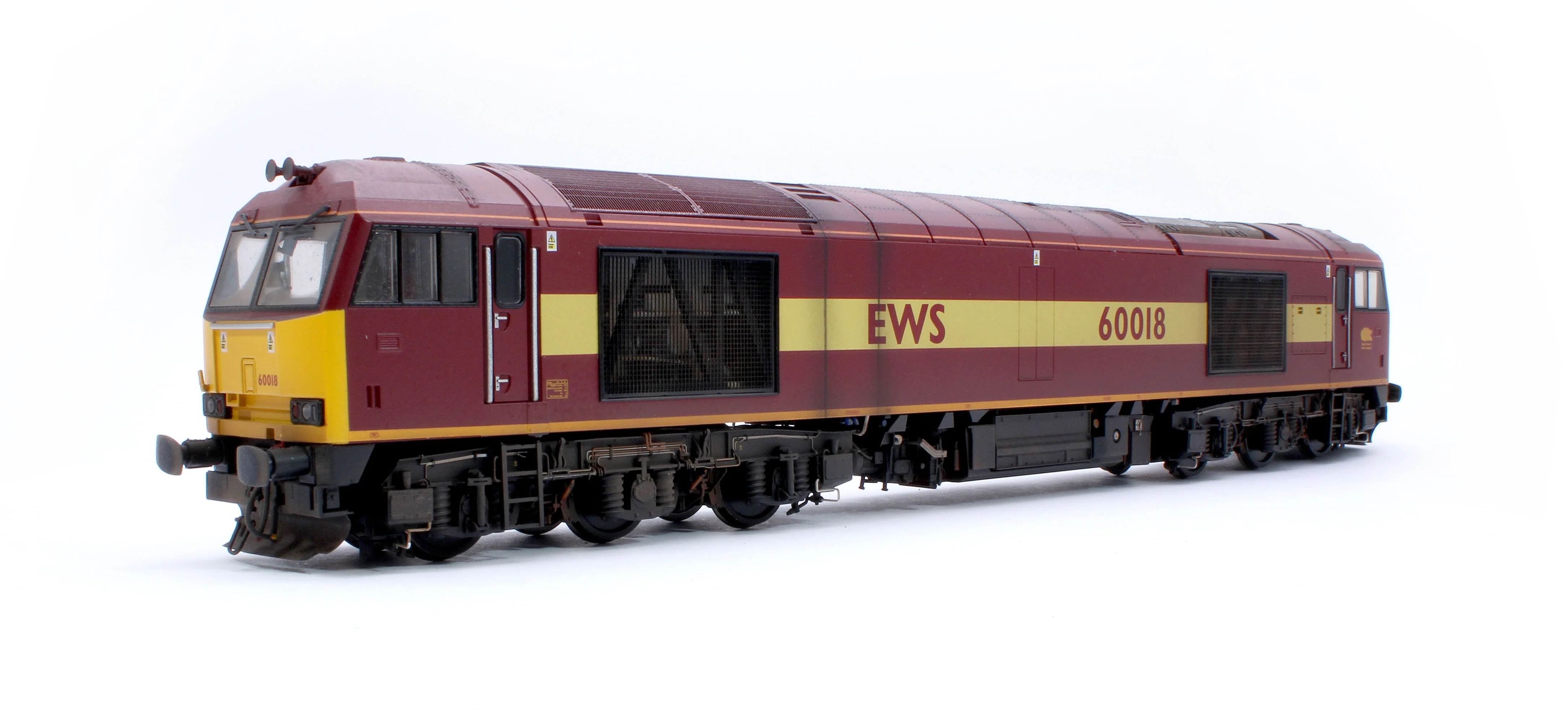Pre-Owned Highly Detailed Premium Weathered Class 60 018 EWS Diesel Electric Locomotive - DCC Sound - Image 3