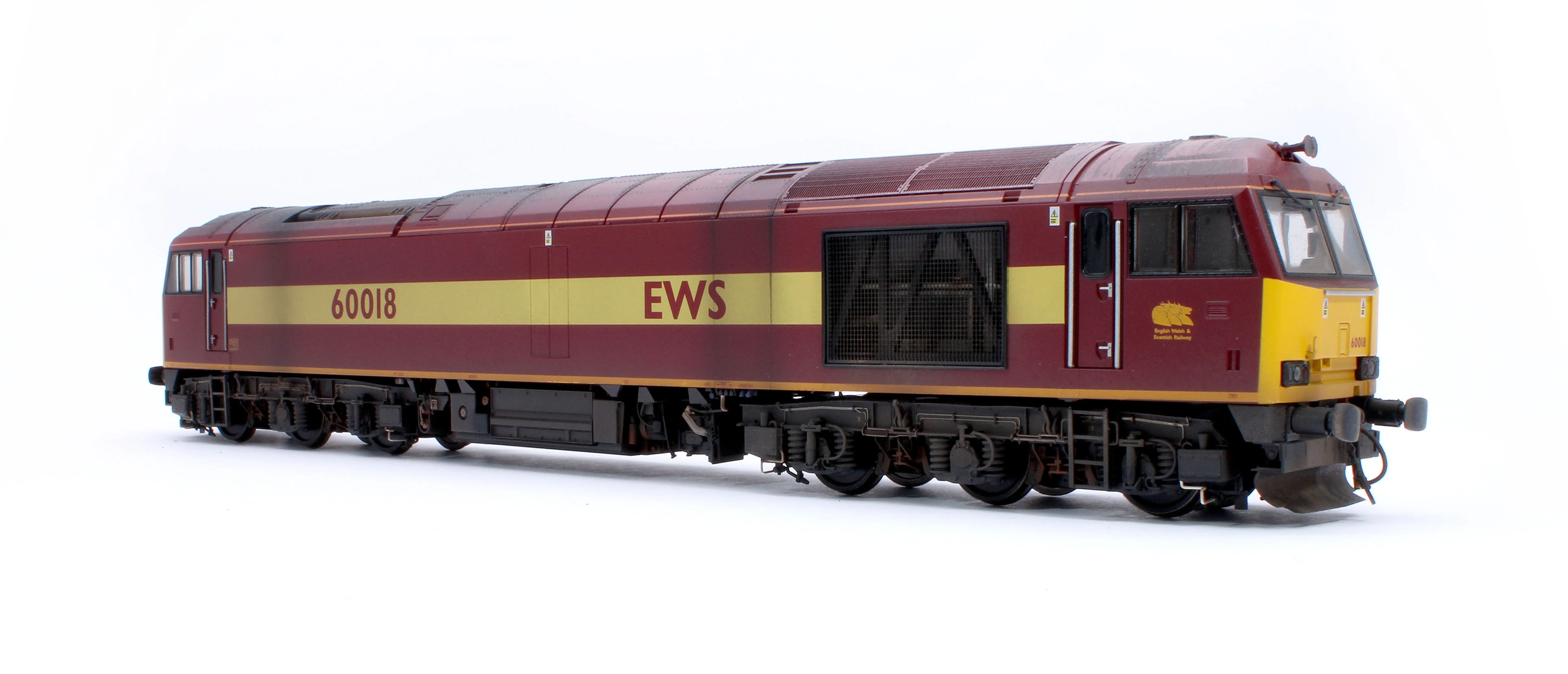 Pre-Owned Highly Detailed Premium Weathered Class 60 018 EWS Diesel Electric Locomotive - Image 2