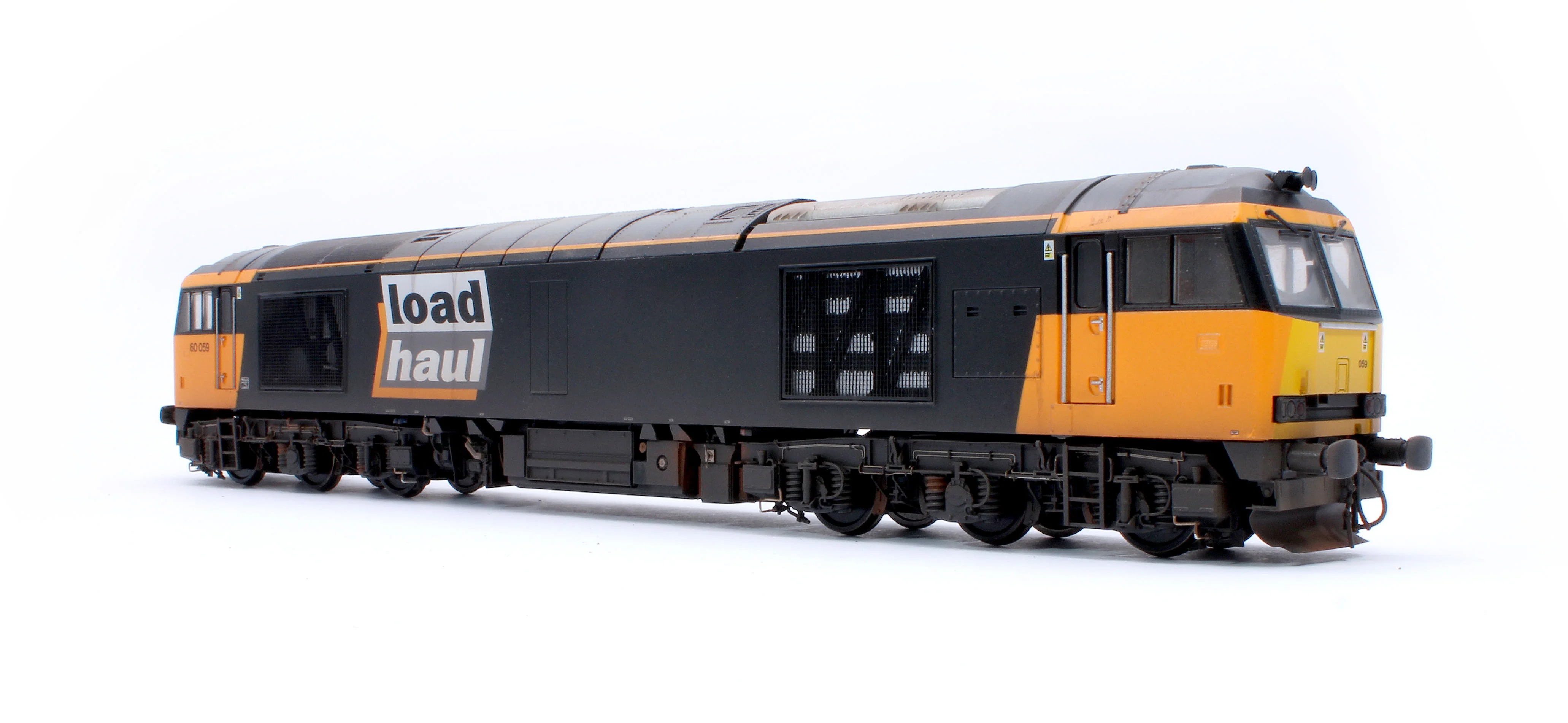 CM-60059-LHW Highly Detailed Premium Weathered Class 60 059 “Swinden Dalesmen” Loadhaul Diesel Electric Locomotive - Image 4