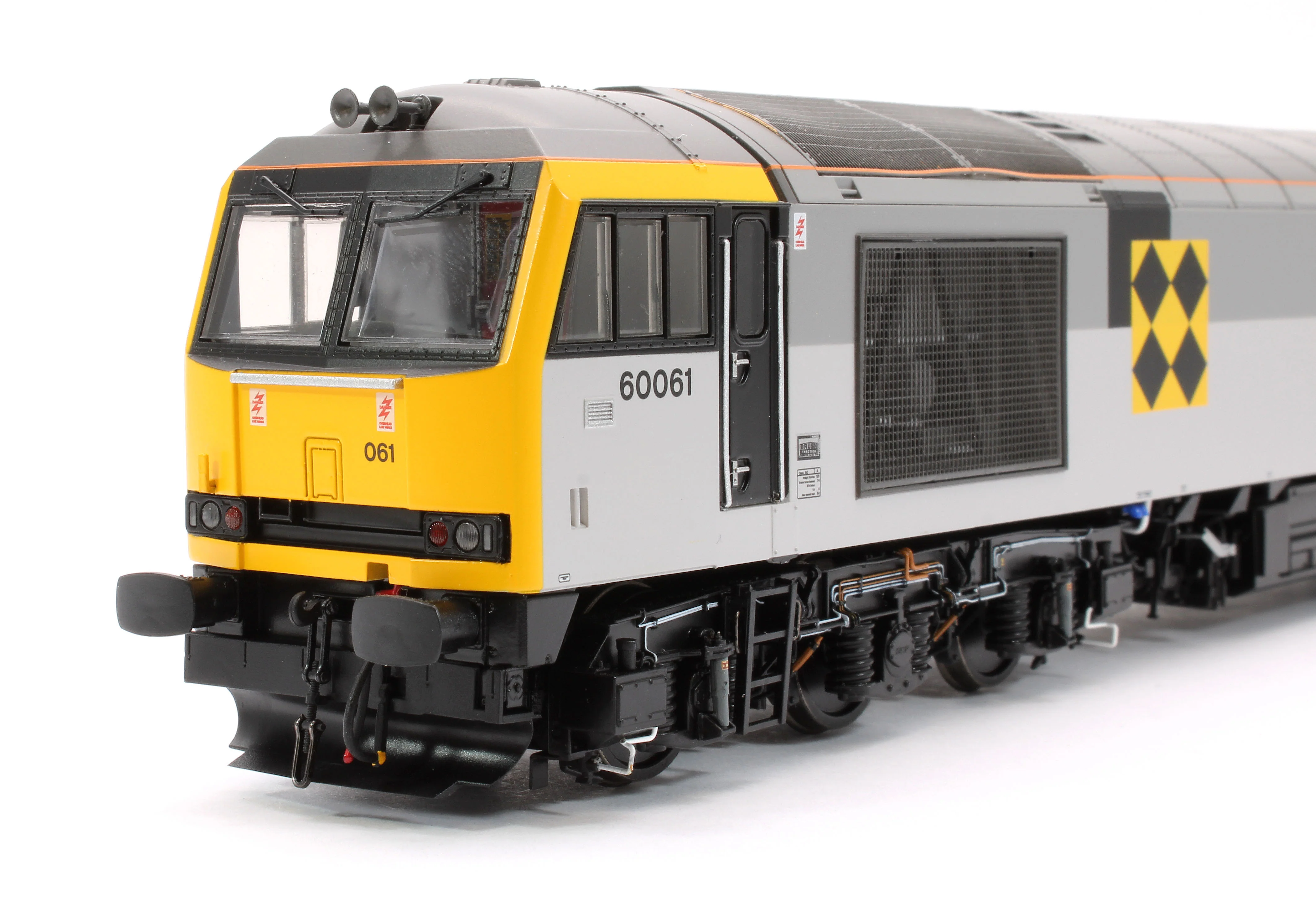 CM-60061-TGCL Class 60 061 “Alexander Graham Bell” Triple Grey Coal Diesel Electric Locomotive - Image 10