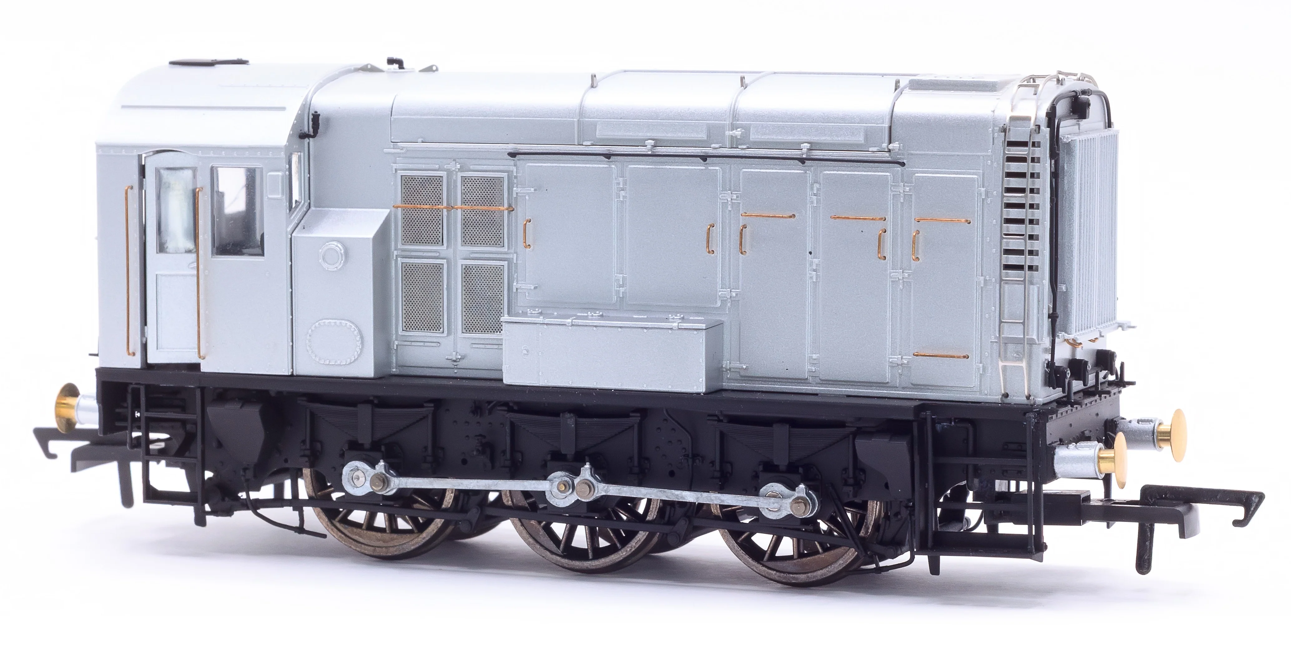 Class 10 BR Green Late Crest D3450 Diesel Shunter Locomotive - DCC Sound - Image 3