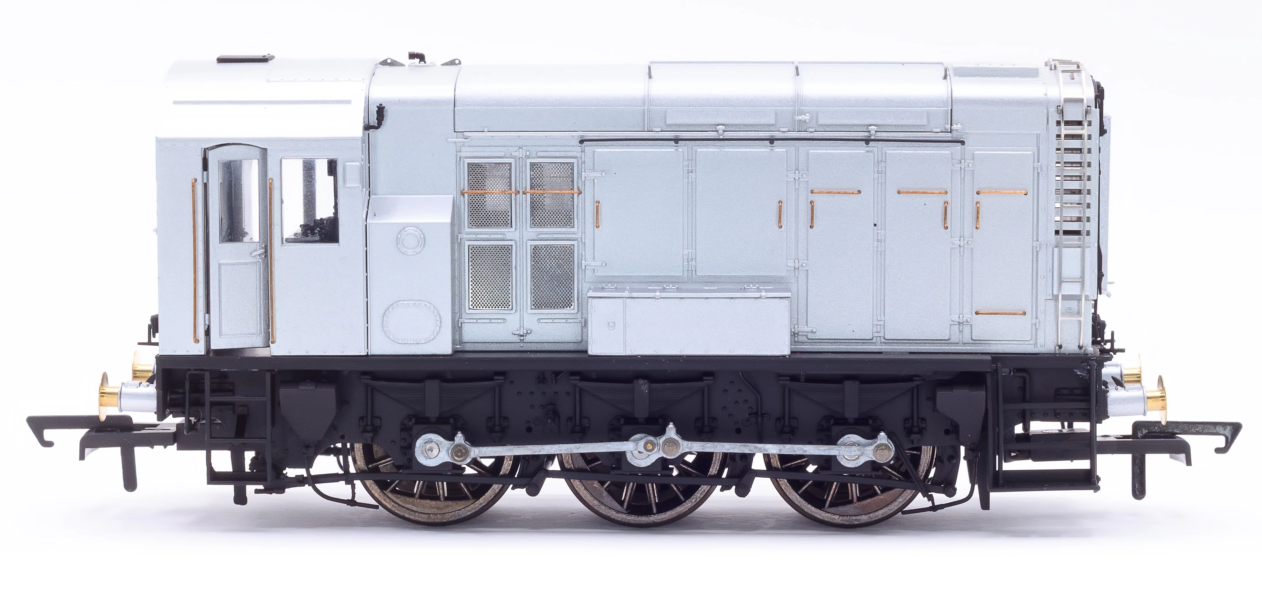 Class 10 BR Green Late Crest D3450 Diesel Shunter Locomotive - DCC Sound - Image 4