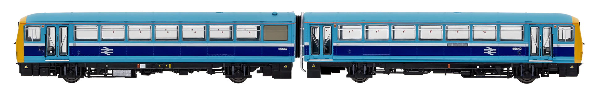 2D-143-001D Class 143 2 Car DMU 143001 BR Provincial Light Blue - DCC Fitted - Image 2