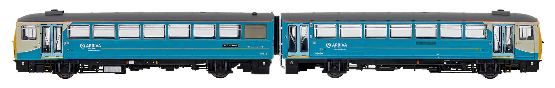 2D-143-005D Class 143 2 Car DMU 143609 Arriva Trains Wales Turquoise - DCC Fitted - Image 2