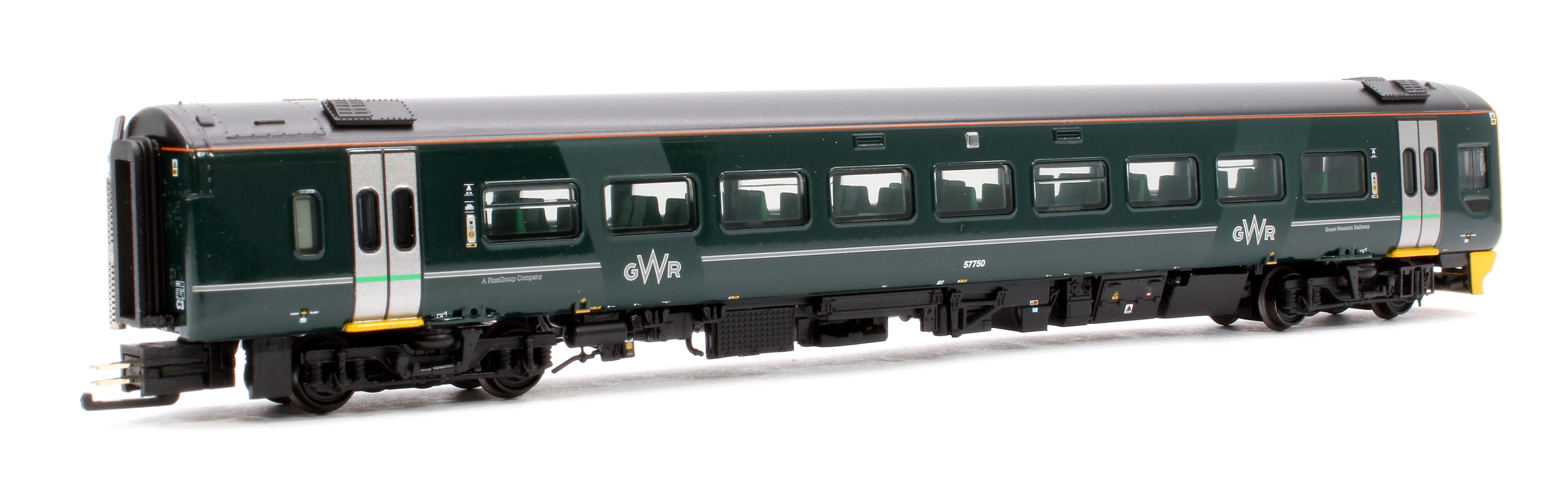 371-857ASF Class 158 2-Car DMU 158750 GWR Green (FirstGroup) - DCC Sound - Image 7