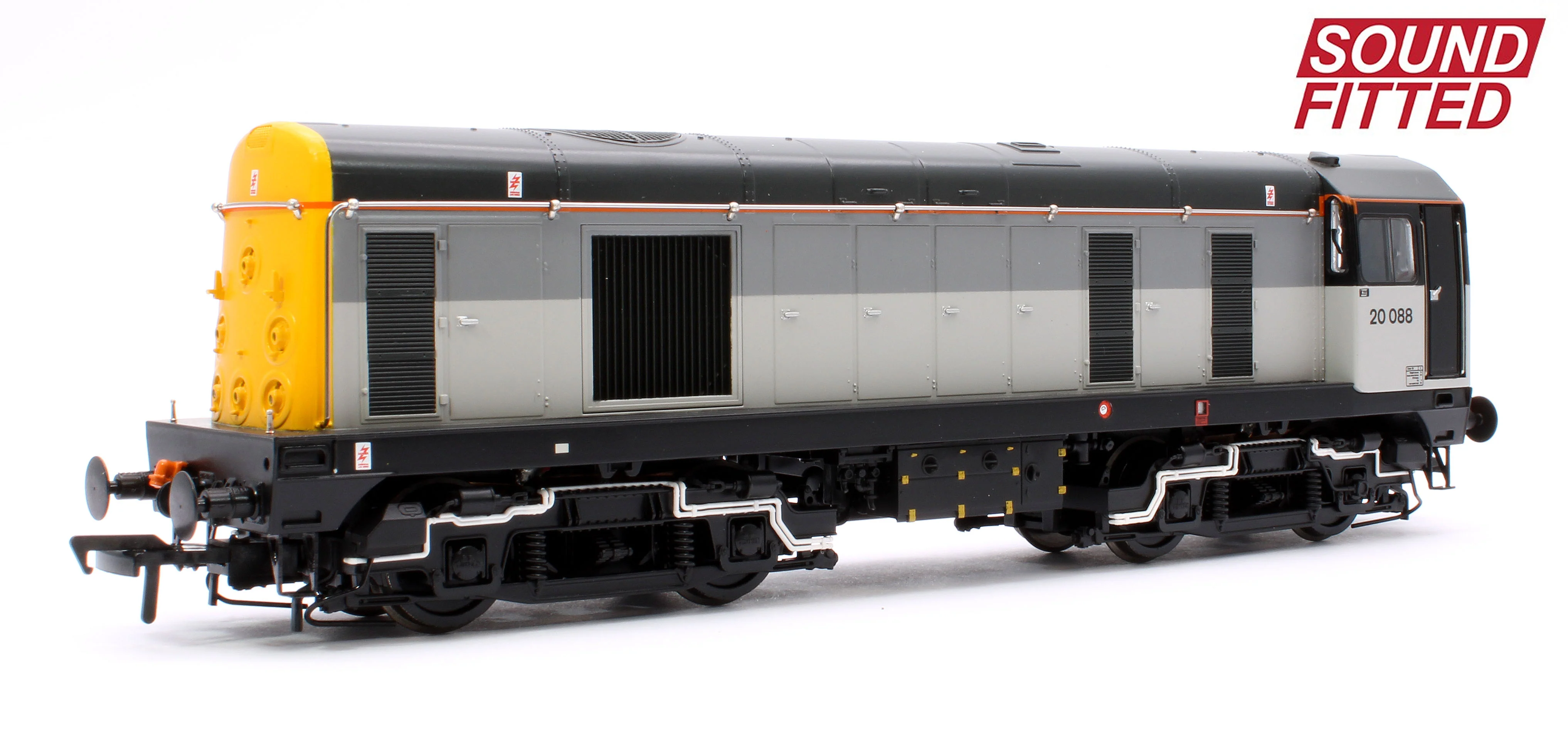 35-361SF Class 20/0 Disc Headcode 20088 BR Railfreight Sector Unbranded Diesel Locomotive - DCC Sound