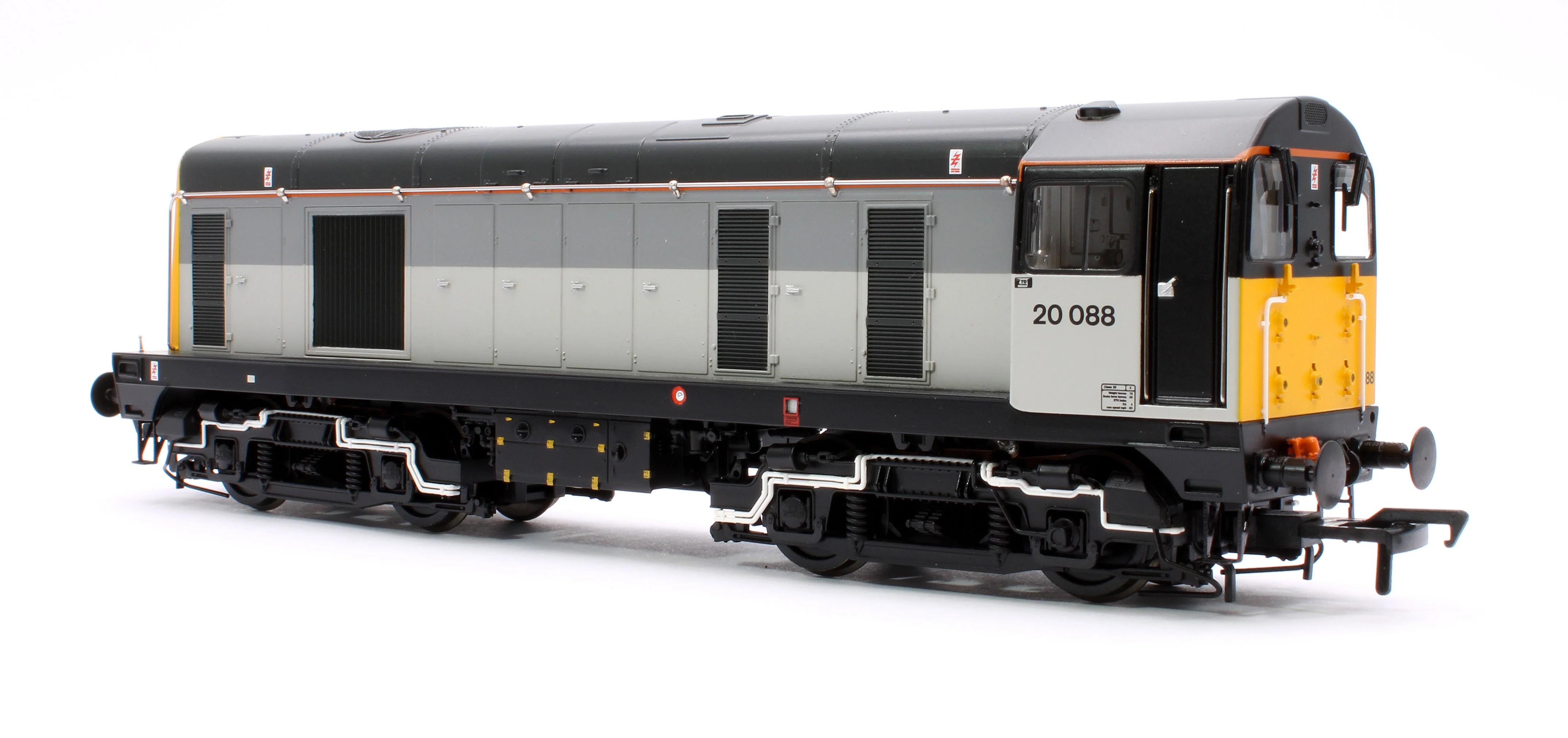 35-361SF Class 20/0 Disc Headcode 20088 BR Railfreight Sector Unbranded Diesel Locomotive - DCC Sound - Image 2