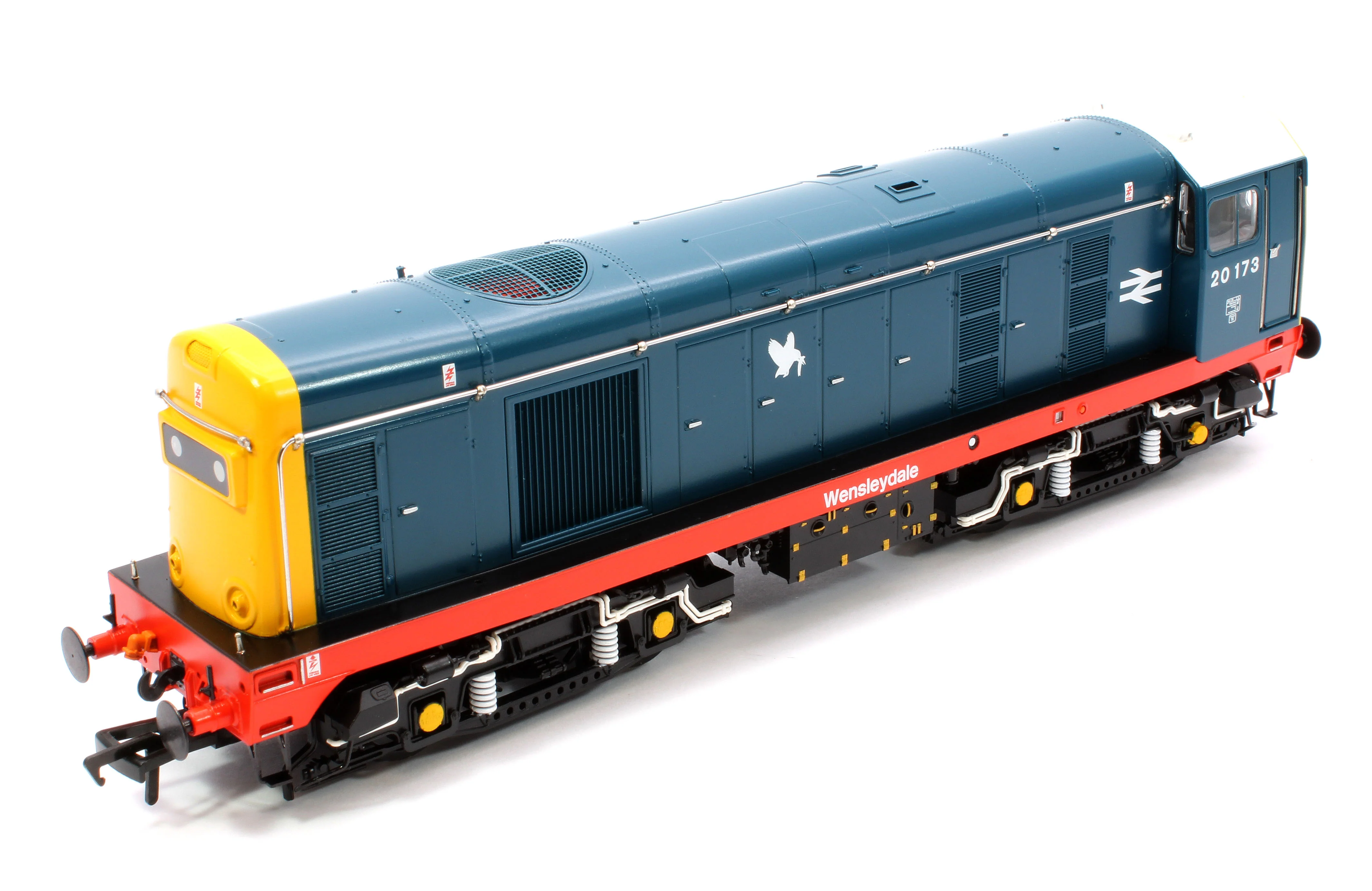35-358 Class 20/0 Headcode Box 20173 'Wensleydale' BR Blue (Red Solebar) Diesel Locomotive - Image 11