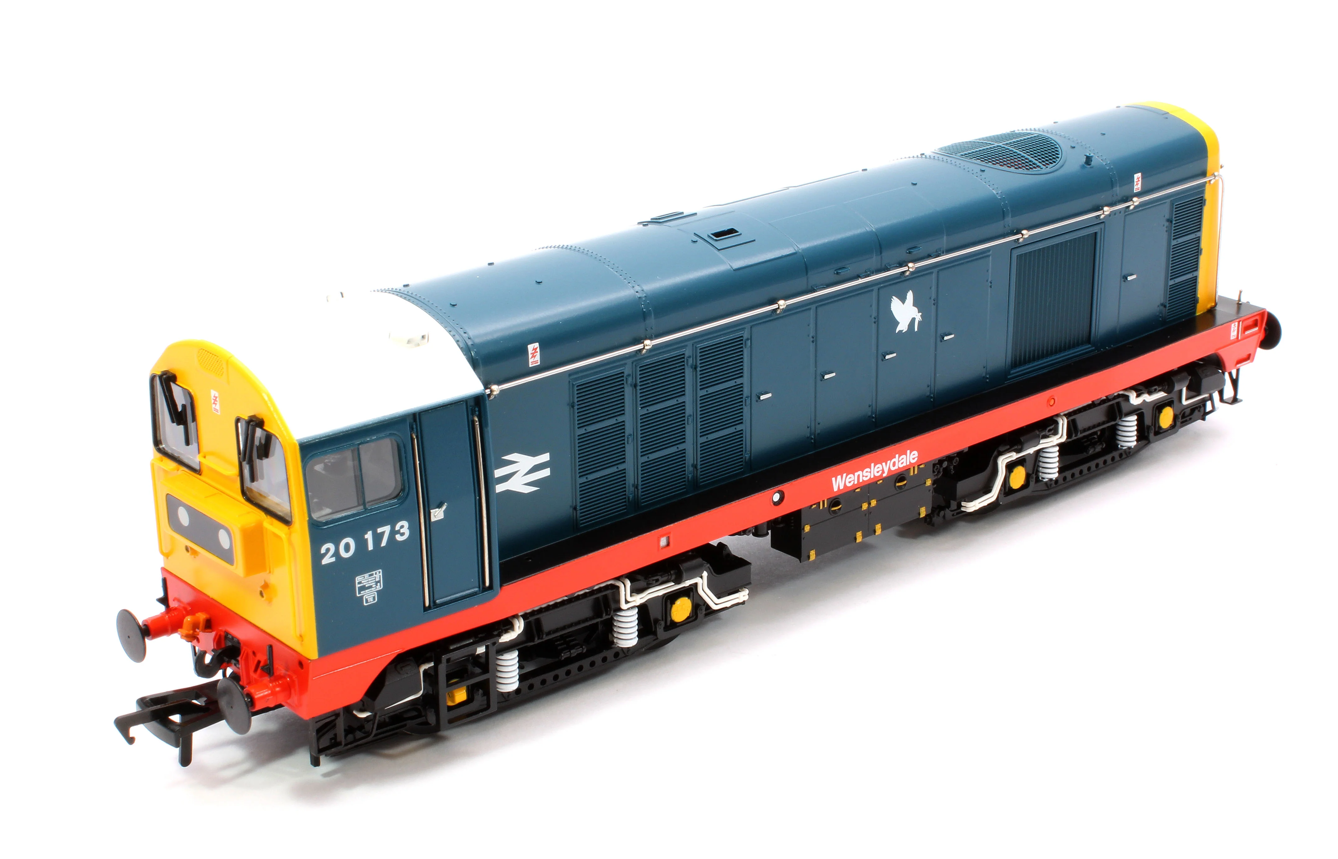 35-358 Class 20/0 Headcode Box 20173 'Wensleydale' BR Blue (Red Solebar) Diesel Locomotive - Image 12