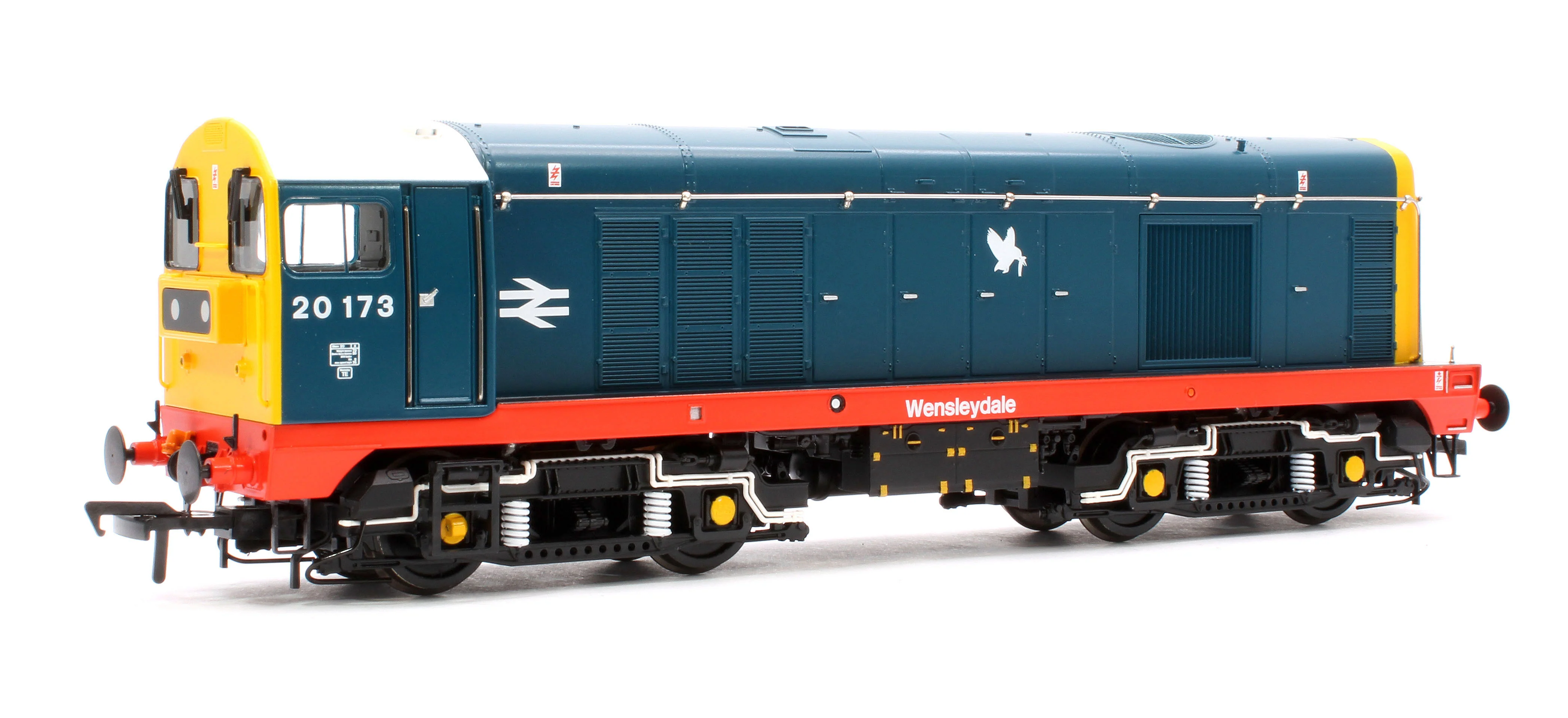 35-358 Class 20/0 Headcode Box 20173 'Wensleydale' BR Blue (Red Solebar) Diesel Locomotive - Image 3